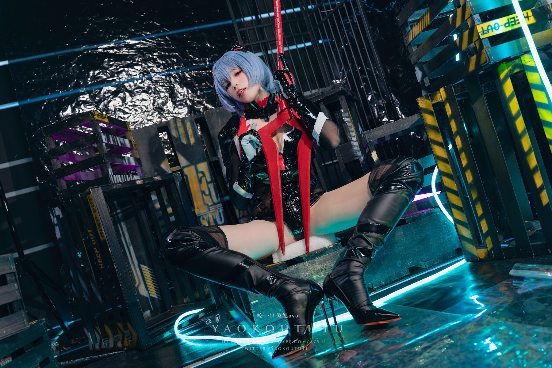 Coser@黏黏团子兔 – 『黑凌波』&小剧场 - P19