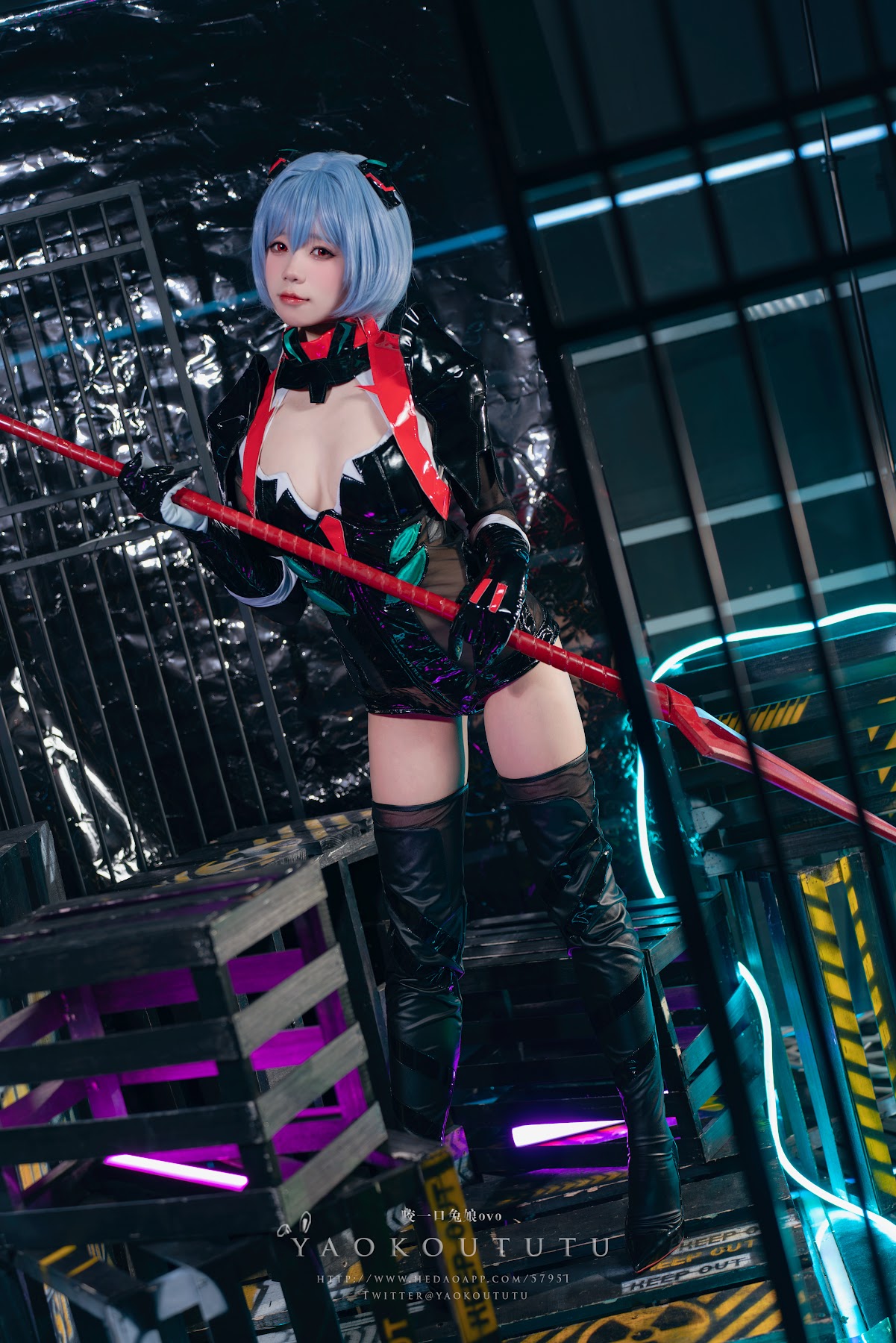 Coser@黏黏团子兔 – 『黑凌波』&小剧场 - P4