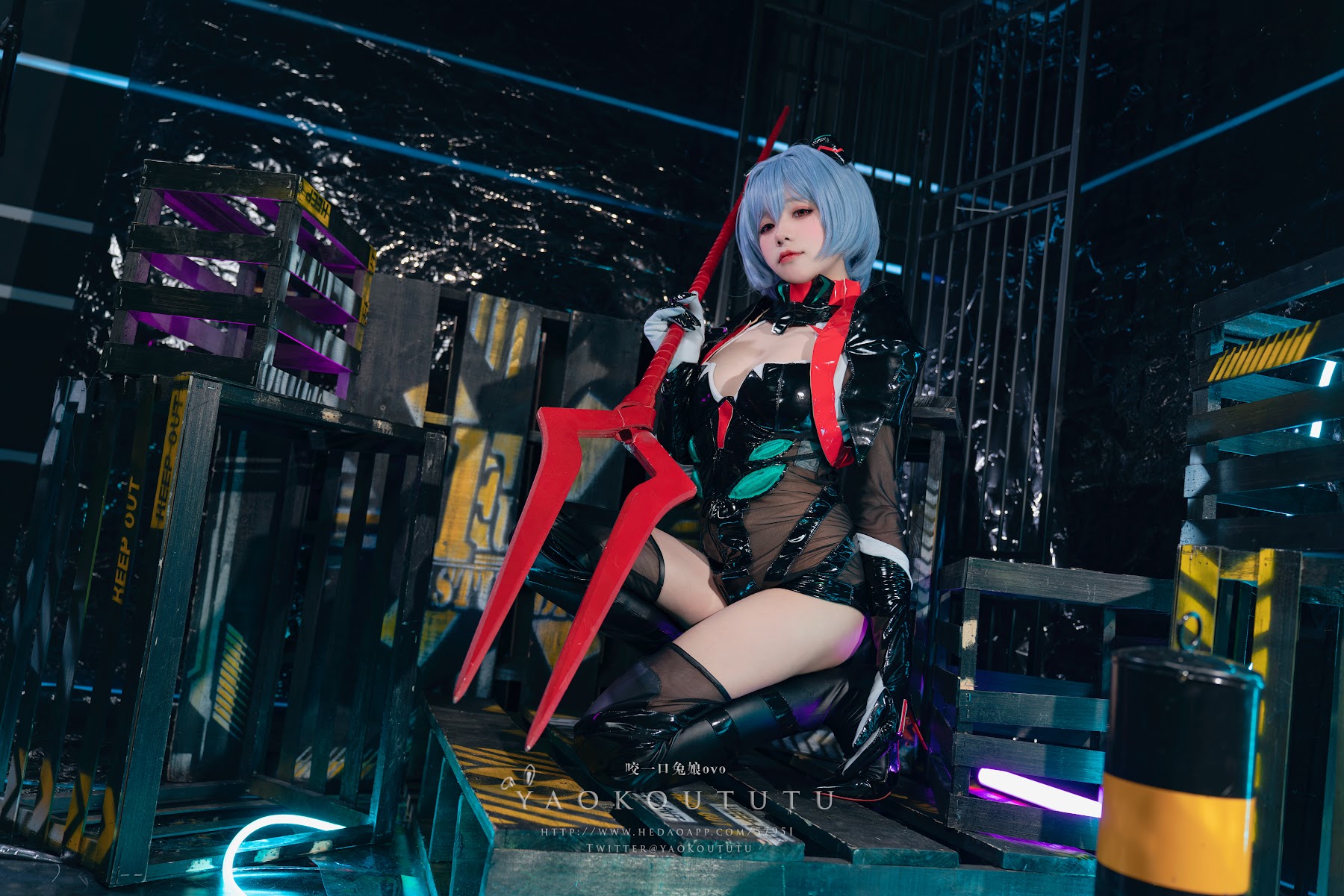 Coser@黏黏团子兔 – 『黑凌波』&小剧场 - P7
