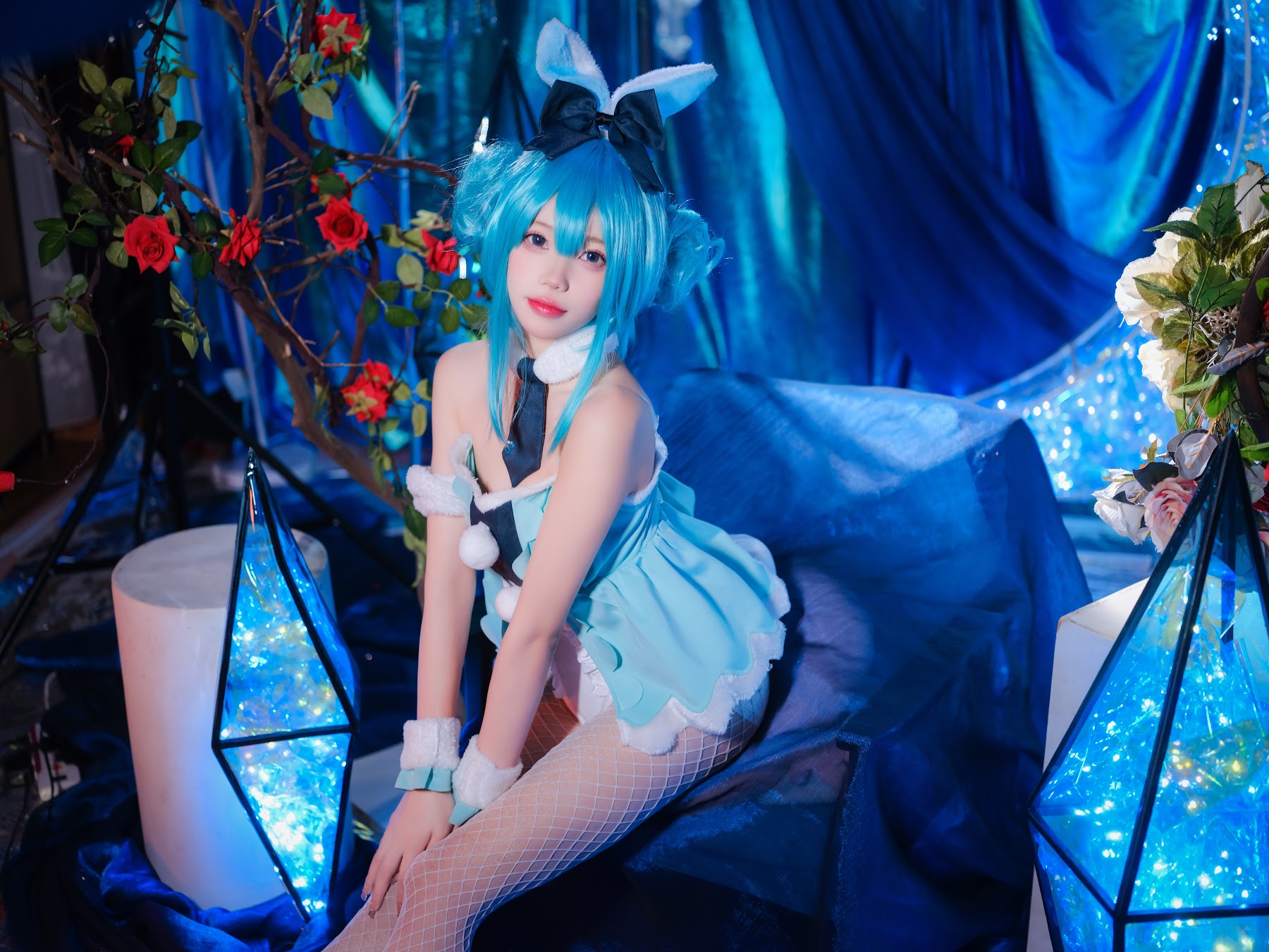 Coser@黏黏团子兔 – MIKU初音未来兔女郎 - P10