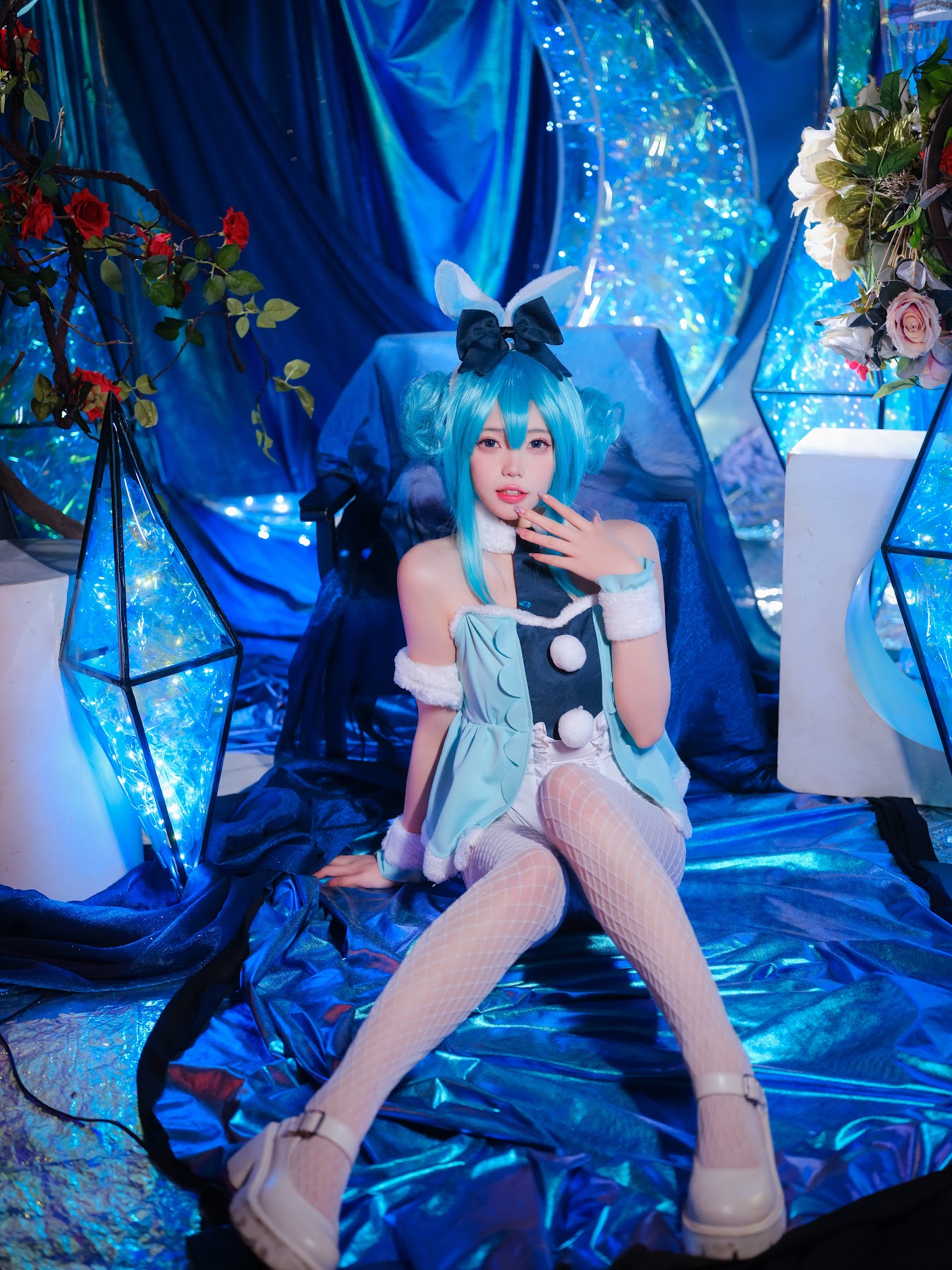 Coser@黏黏团子兔 – MIKU初音未来兔女郎 - P2