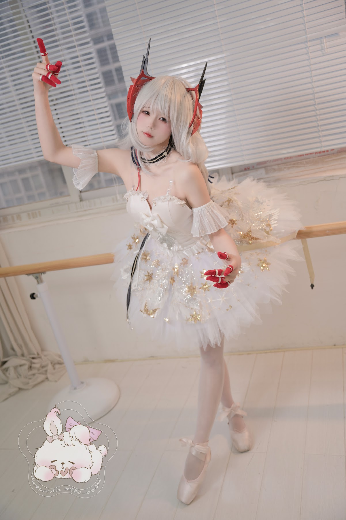 Coser@黏黏团子兔 – W天鹅之舞 - P40