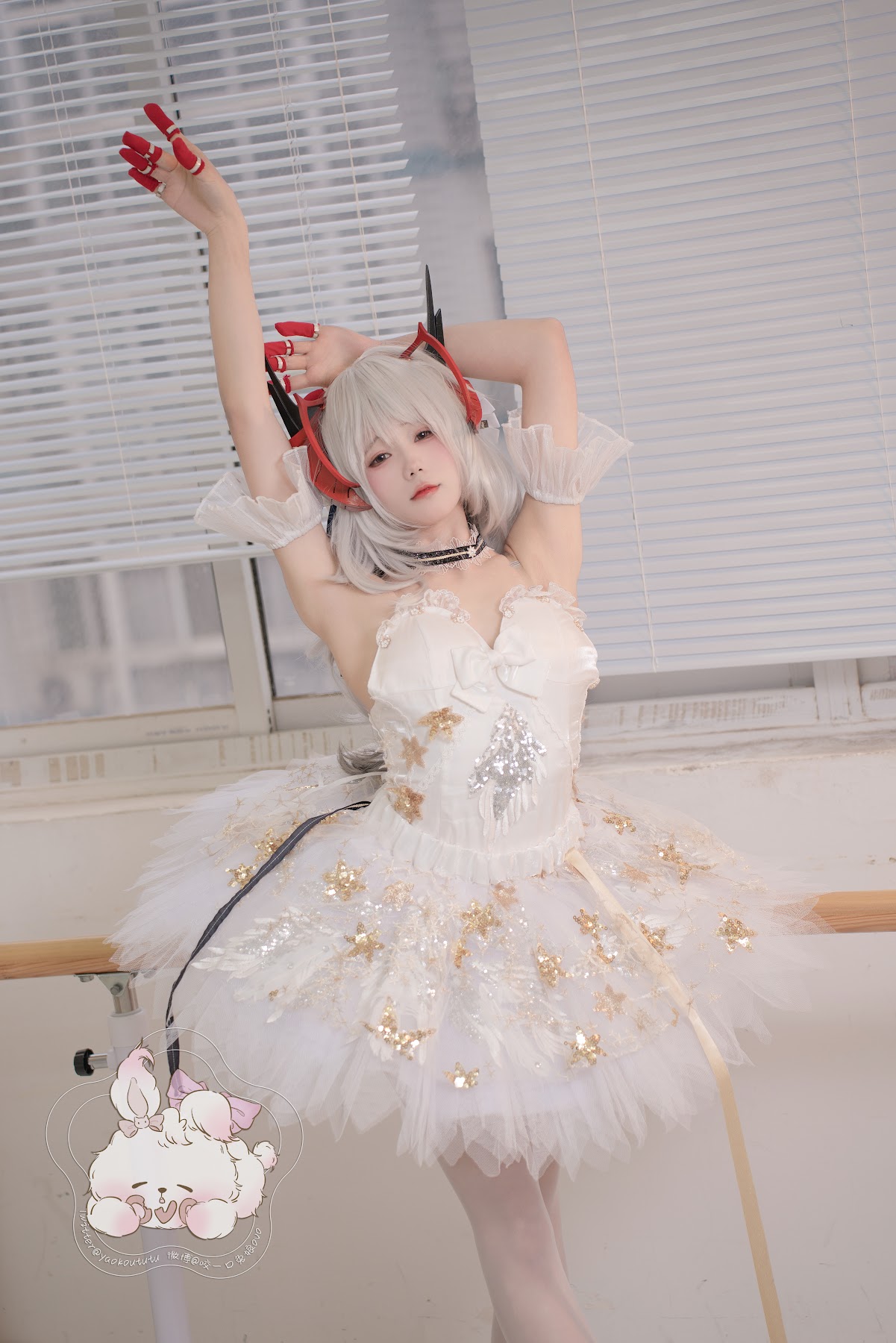 Coser@黏黏团子兔 – W天鹅之舞 - P50