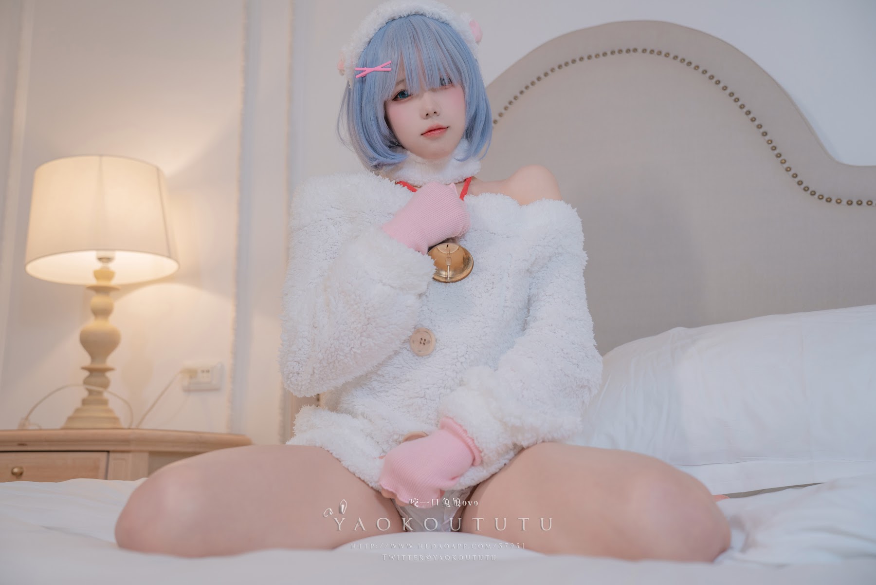Coser@黏黏团子兔 – T3特典 蕾姆咩咩 - P9