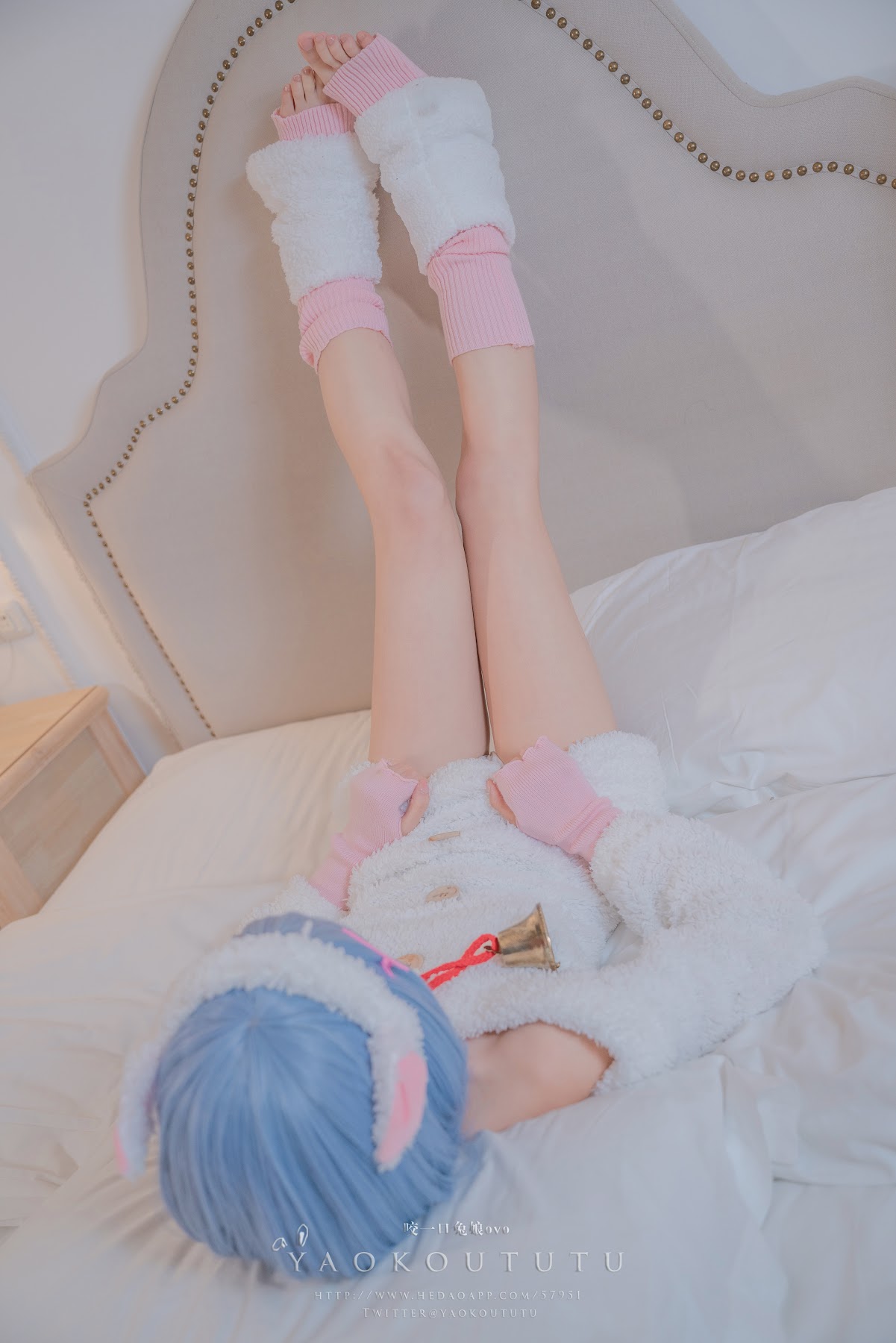 Coser@黏黏团子兔 – T3特典 蕾姆咩咩 - P15