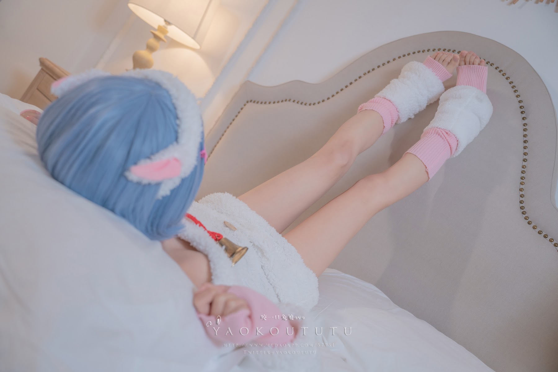 Coser@黏黏团子兔 – T3特典 蕾姆咩咩 - P16
