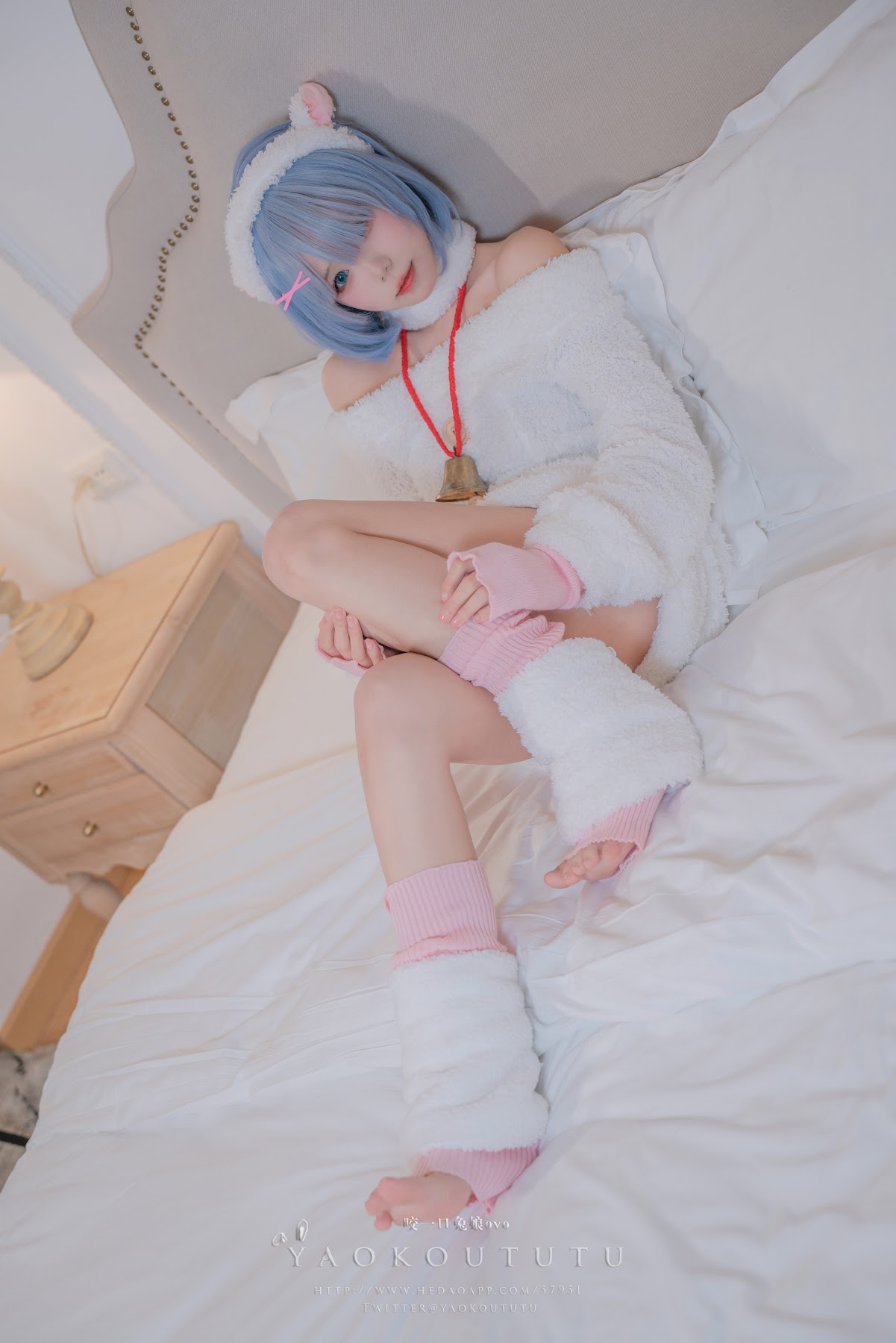 Coser@黏黏团子兔 – T3特典 蕾姆咩咩 - P3