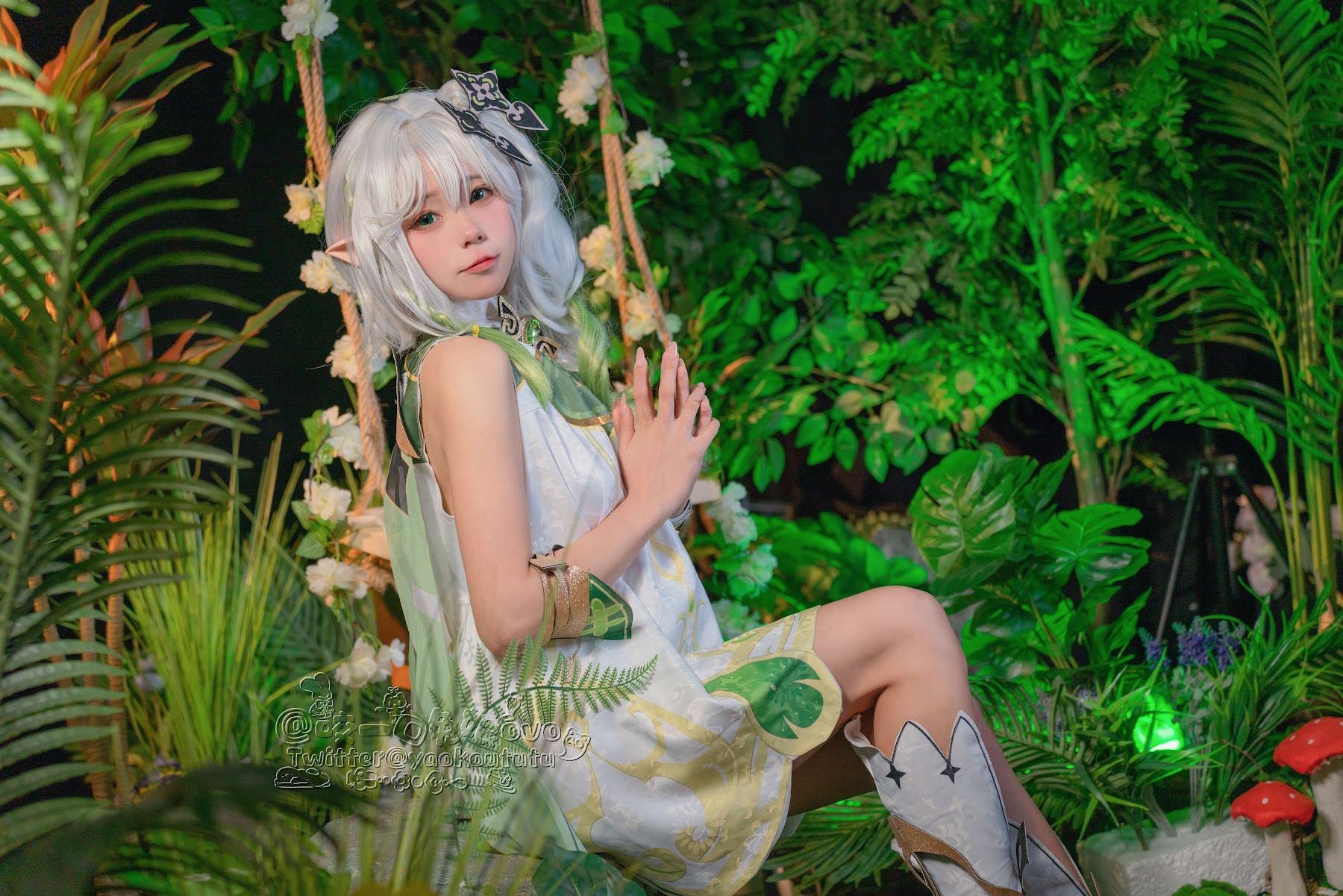 Coser@黏黏团子兔 – 万年萝莉纳西妲 - P38