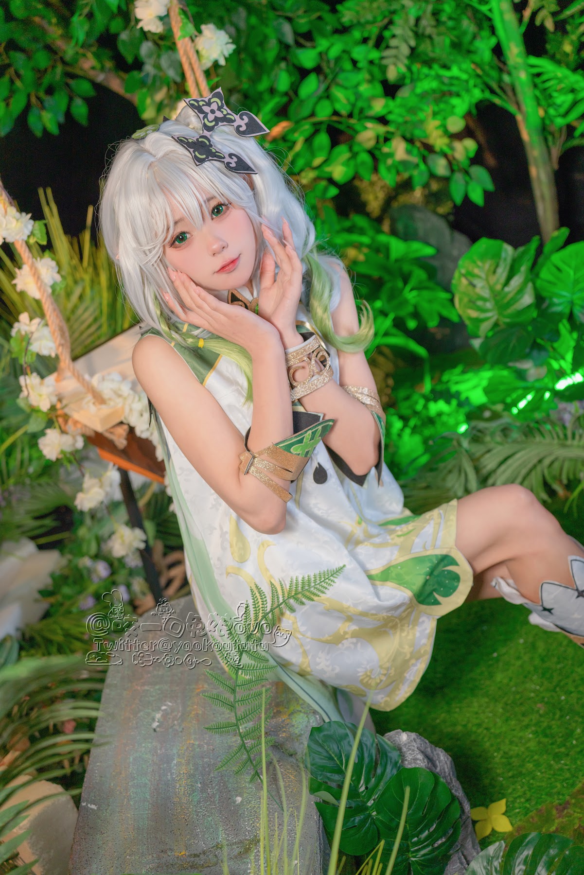 Coser@黏黏团子兔 – 万年萝莉纳西妲 - P39
