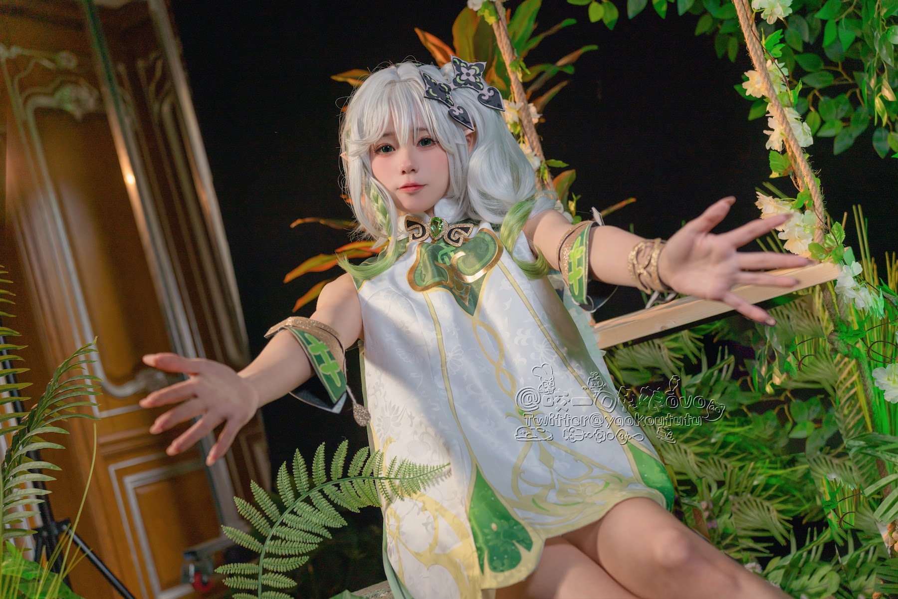 Coser@黏黏团子兔 – 万年萝莉纳西妲 - P40