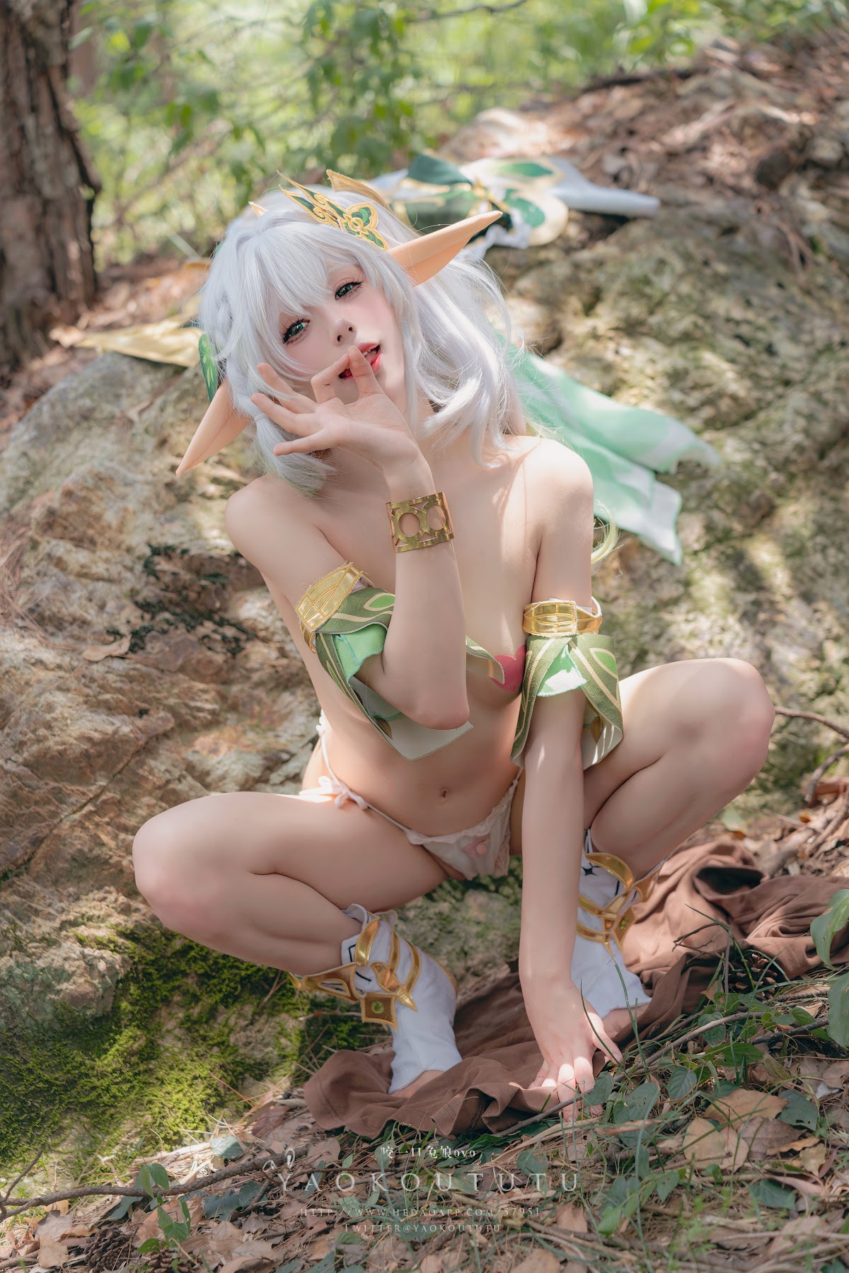 Coser@黏黏团子兔 – 万年萝莉纳西妲&0.2s - P55