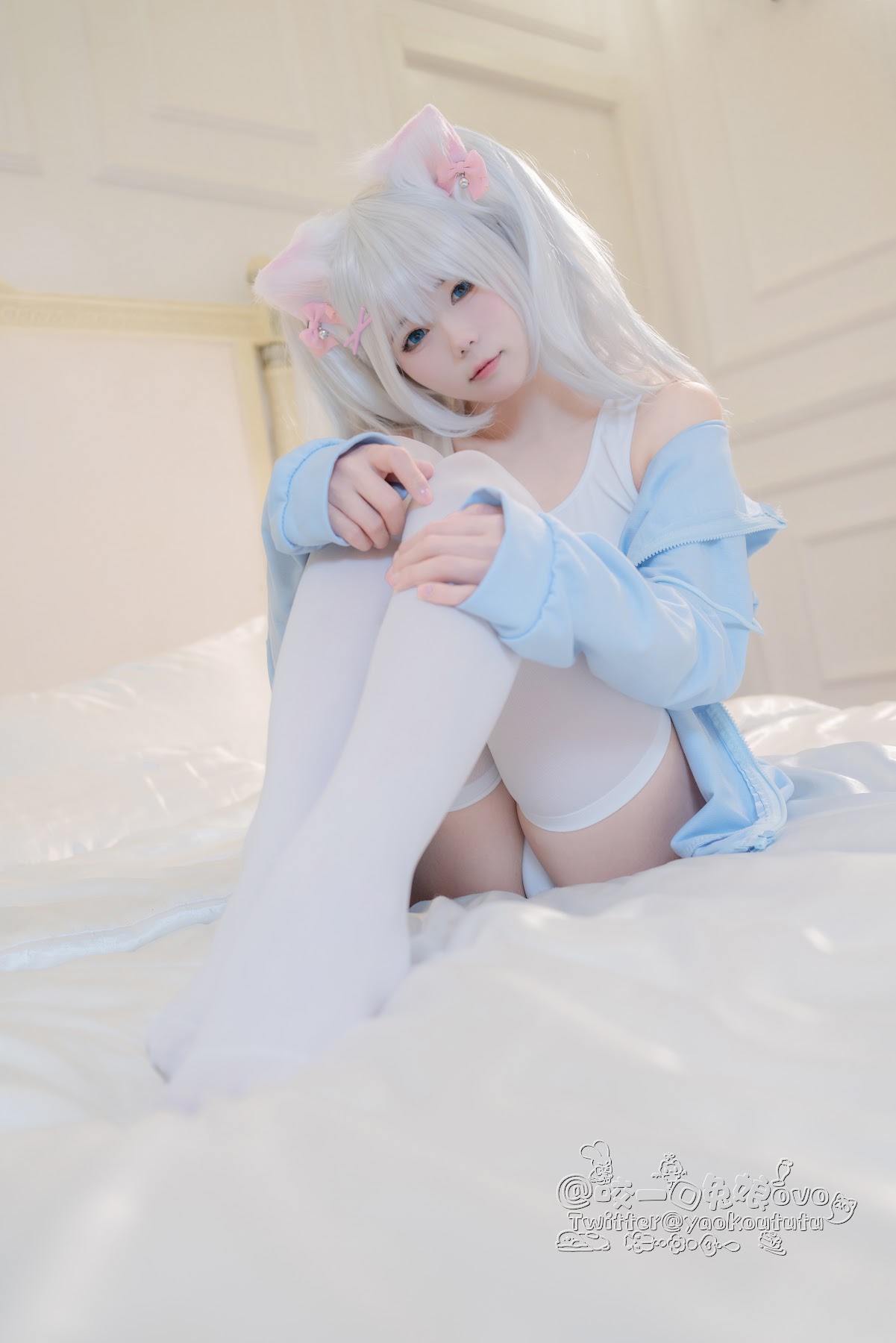 Coser@黏黏团子兔 – 做你的猫 - P10