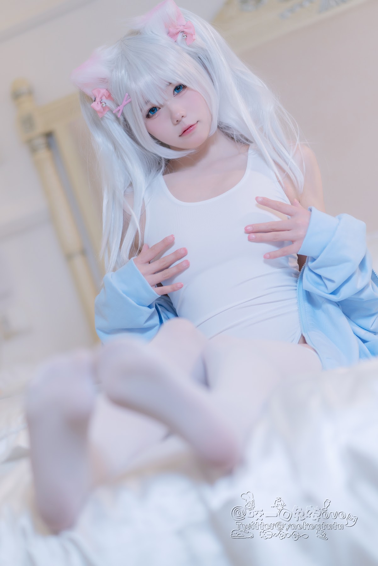 Coser@黏黏团子兔 – 做你的猫 - P18