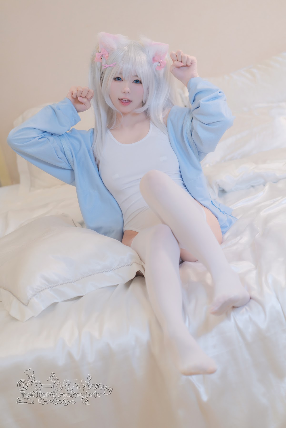 Coser@黏黏团子兔 – 做你的猫 - P22