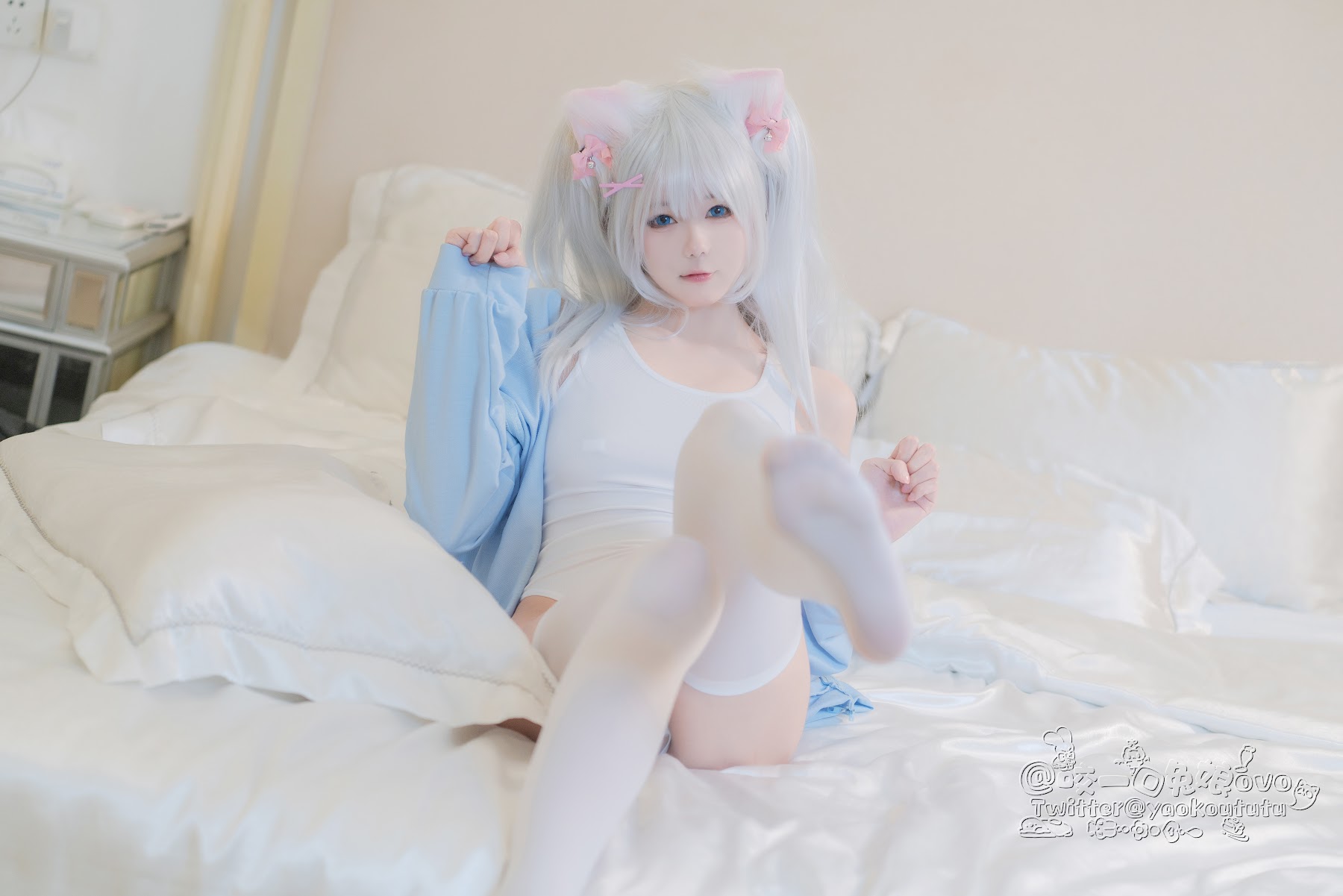 Coser@黏黏团子兔 – 做你的猫 - P23