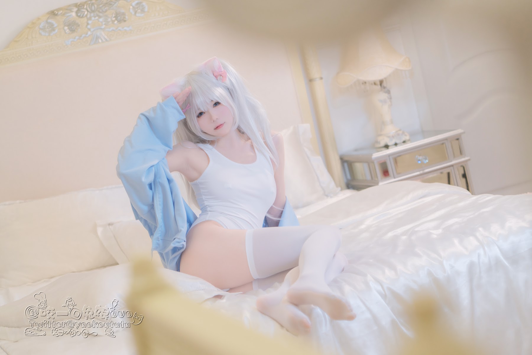 Coser@黏黏团子兔 – 做你的猫 - P24
