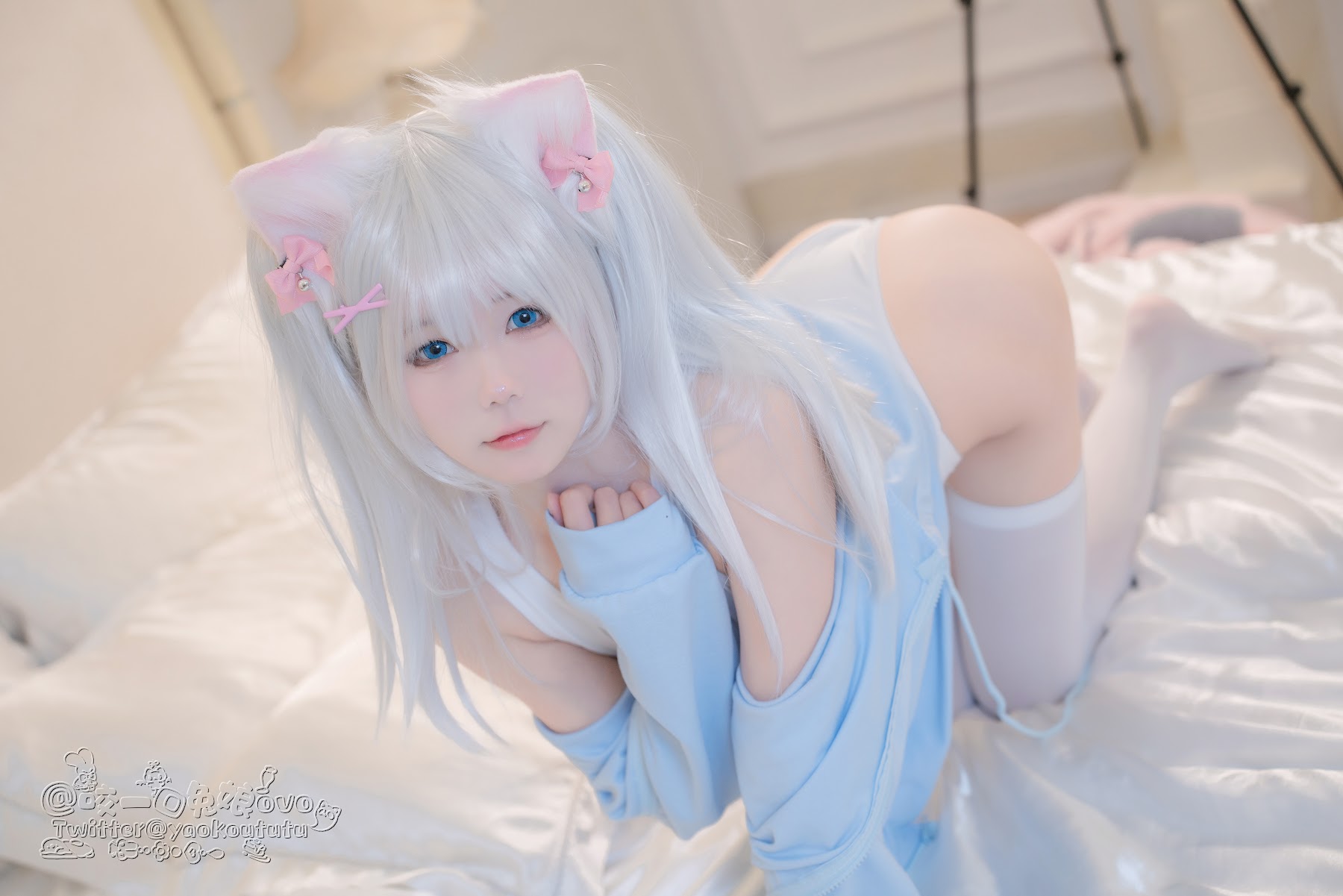 Coser@黏黏团子兔 – 做你的猫 - P34