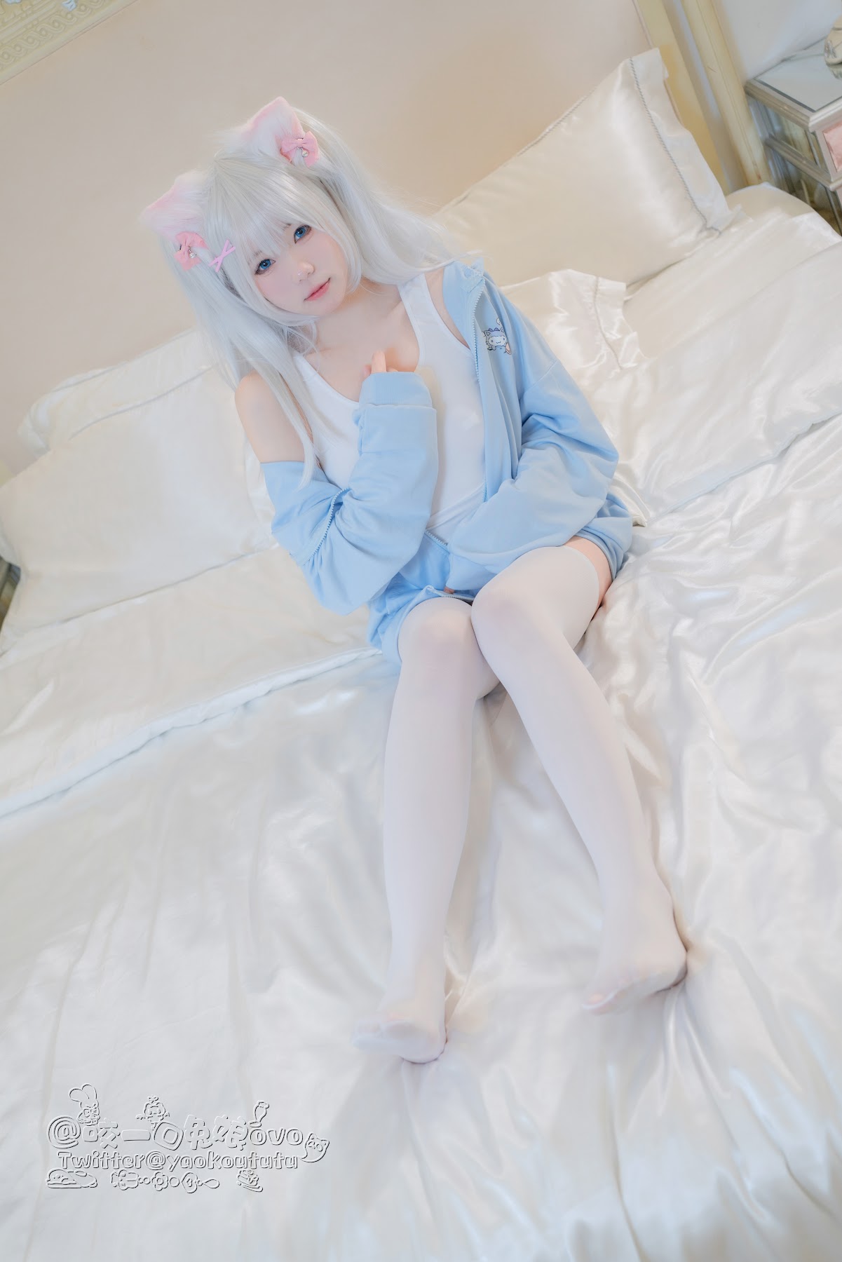 Coser@黏黏团子兔 – 做你的猫 - P3