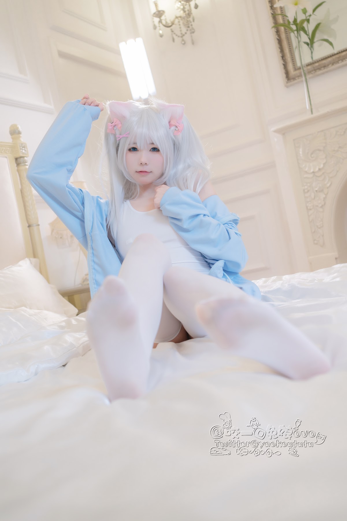 Coser@黏黏团子兔 – 做你的猫 - P5