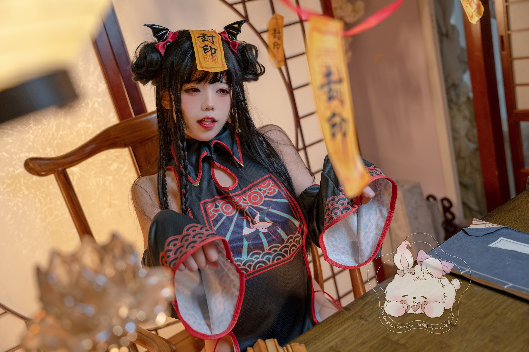 Coser@黏黏团子兔 – 僵尸蹲蹲 - P1