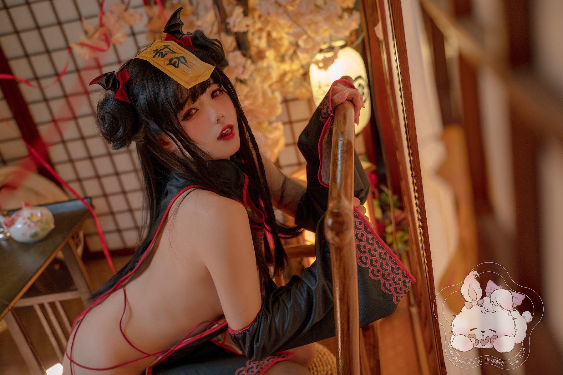 Coser@黏黏团子兔 – 僵尸蹲蹲 - P23