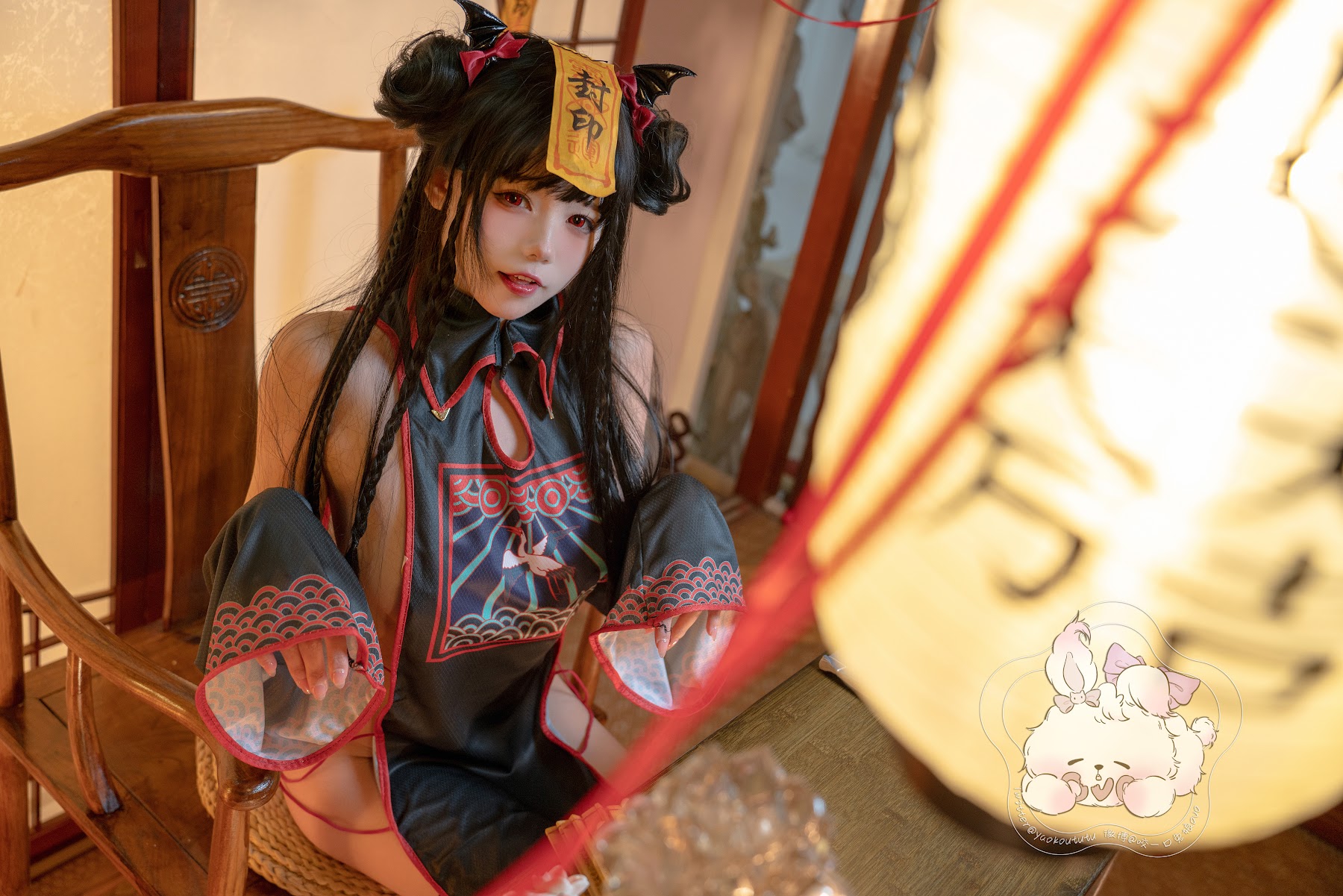 Coser@黏黏团子兔 – 僵尸蹲蹲 - P3