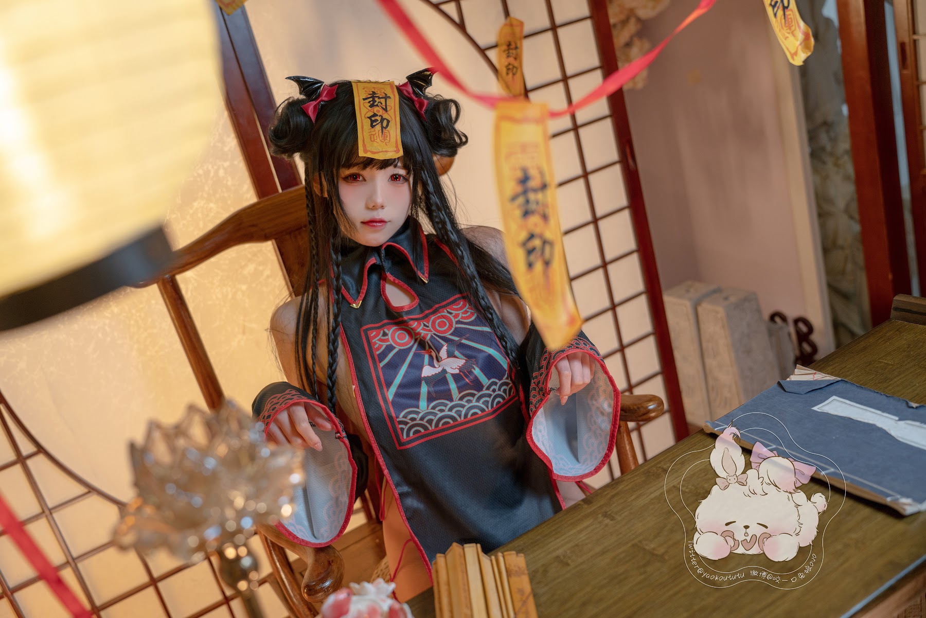 Coser@黏黏团子兔 – 僵尸蹲蹲 - P4