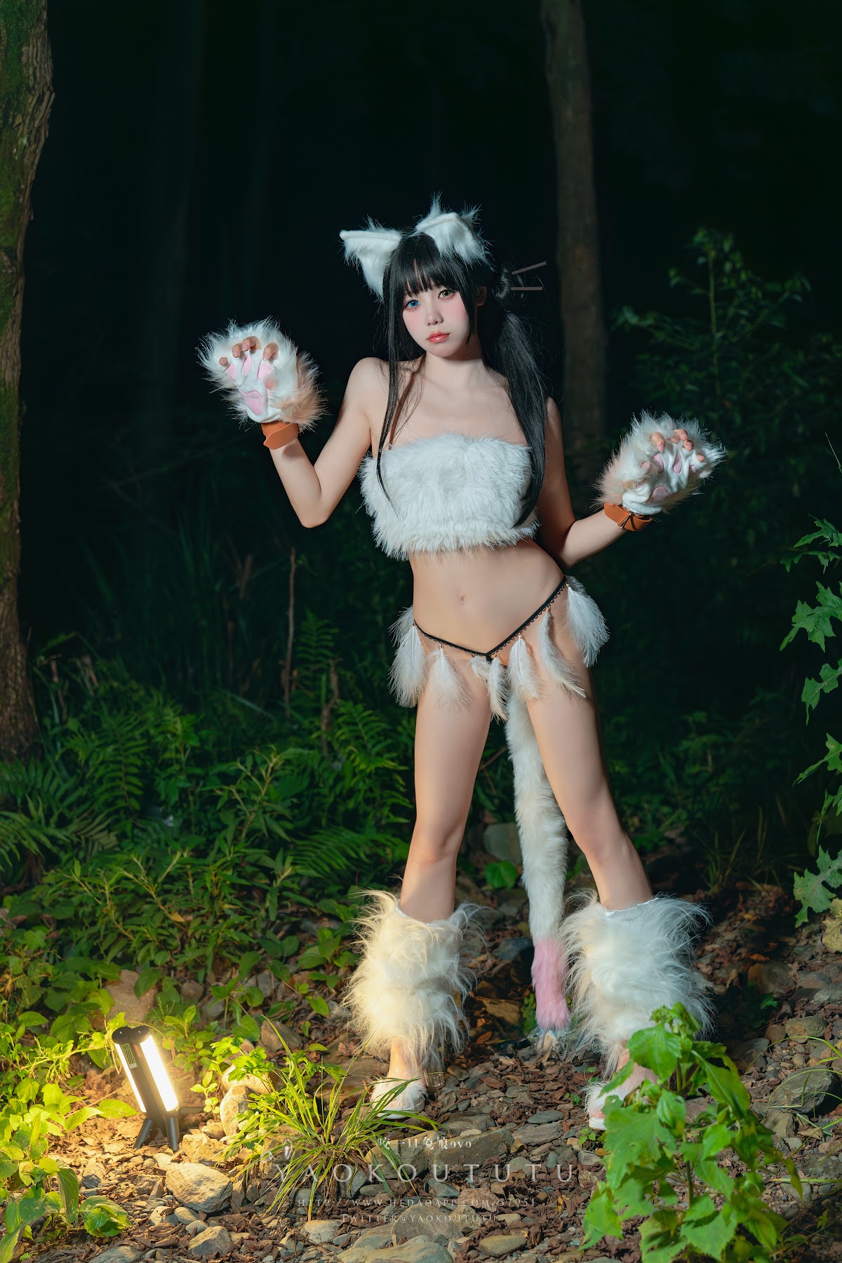 Coser@黏黏团子兔 – 八月订阅『狐灵』& LIKEY - P9
