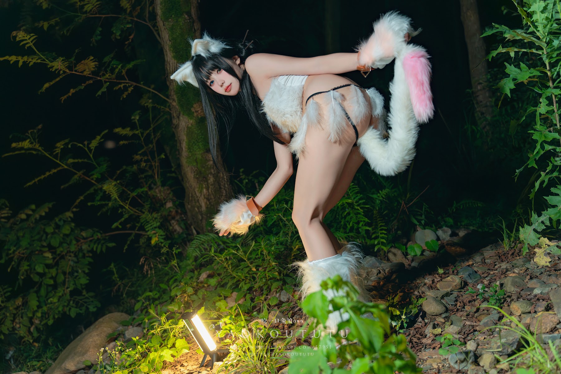 Coser@黏黏团子兔 – 八月订阅『狐灵』& LIKEY - P10