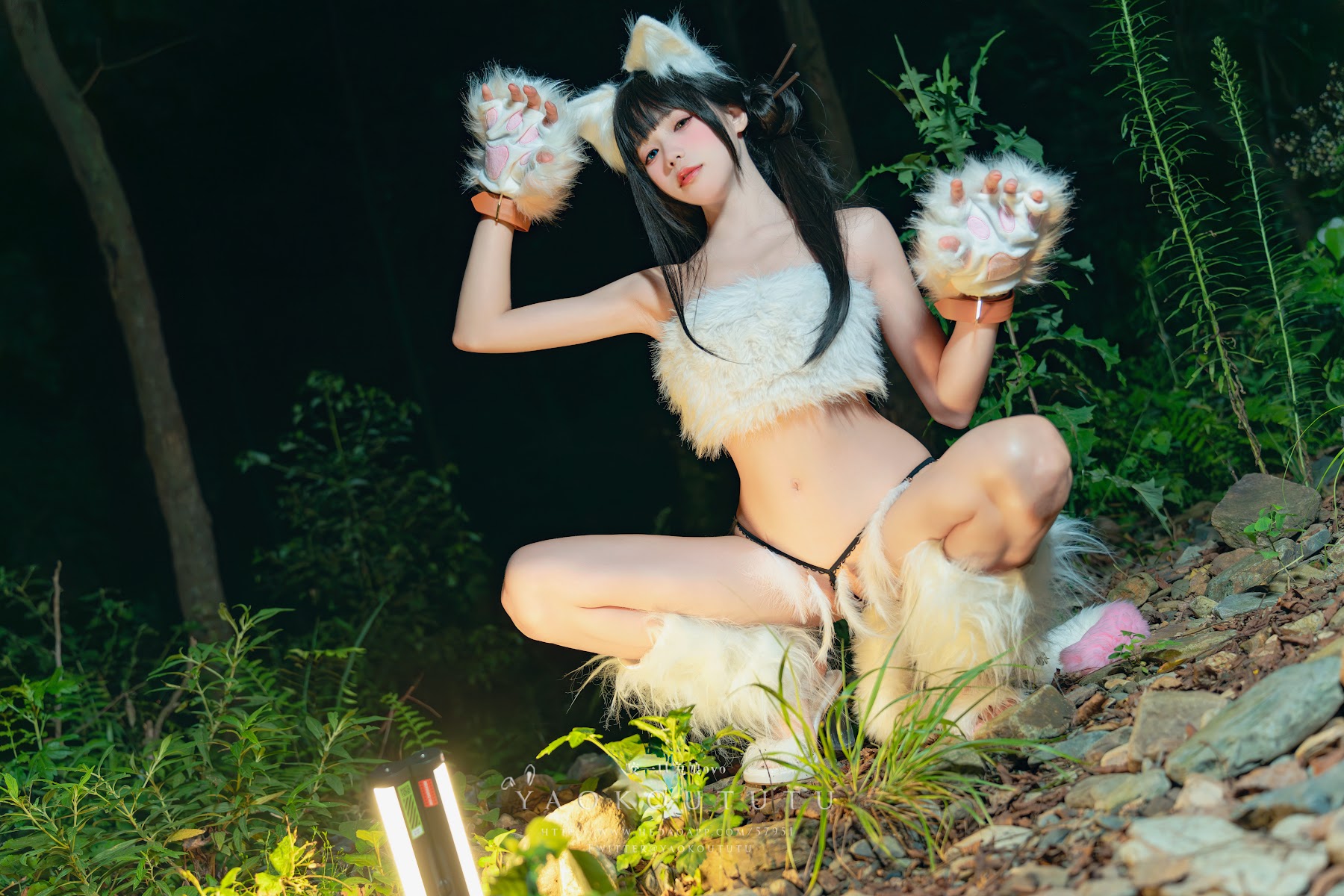 Coser@黏黏团子兔 – 八月订阅『狐灵』& LIKEY - P14