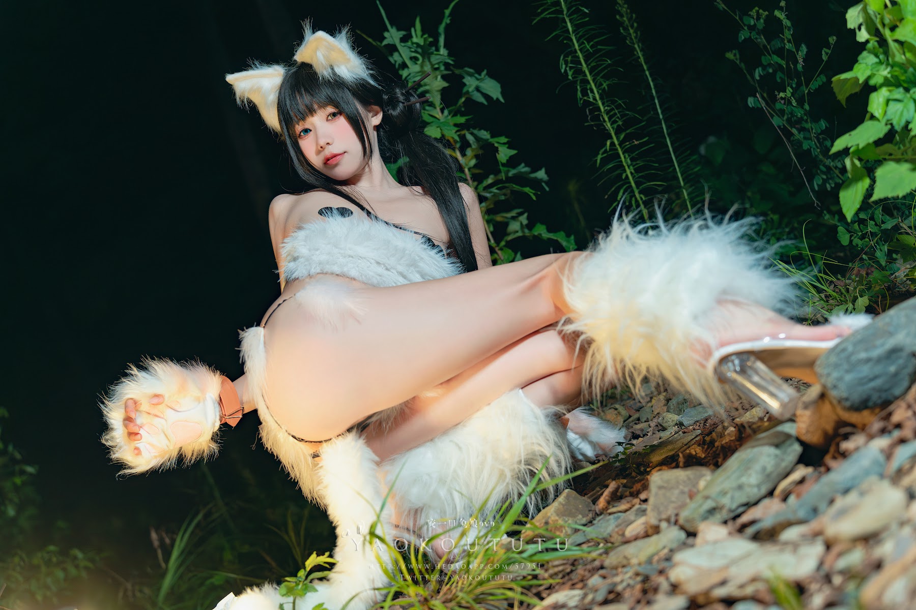 Coser@黏黏团子兔 – 八月订阅『狐灵』& LIKEY - P17