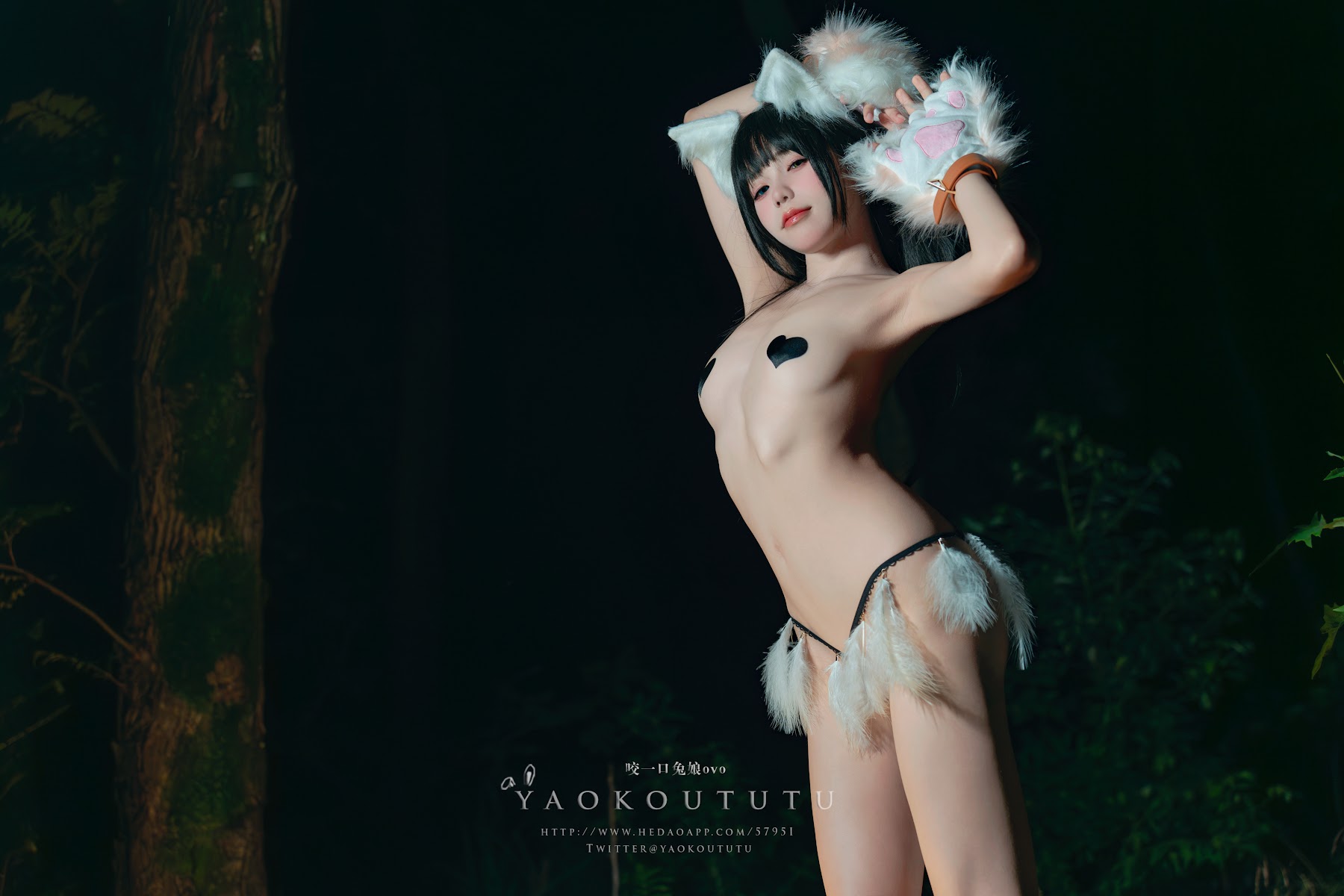 Coser@黏黏团子兔 – 八月订阅『狐灵』& LIKEY - P20