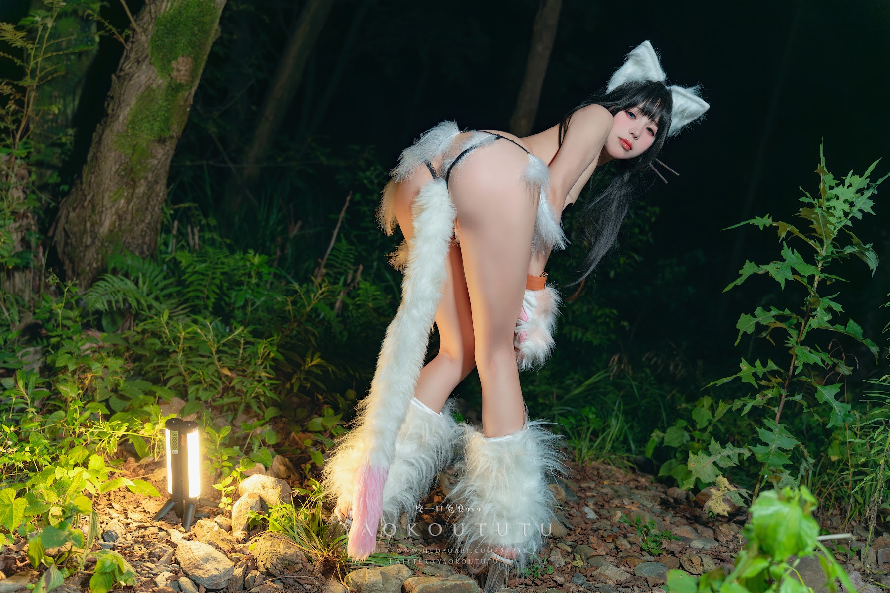 Coser@黏黏团子兔 – 八月订阅『狐灵』& LIKEY - P24