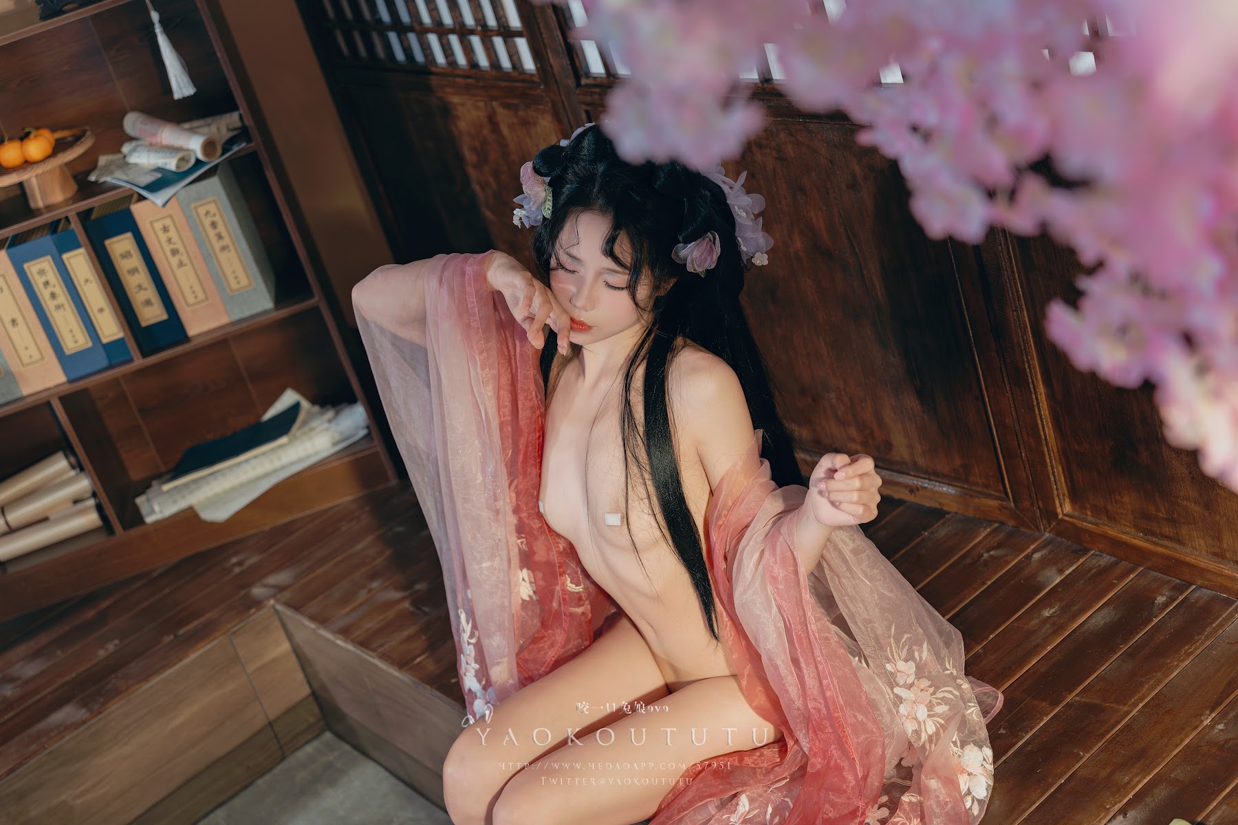 Coser@黏黏团子兔 – 八月订阅『醉倒荷塘边』& 游园惊梦 - P24