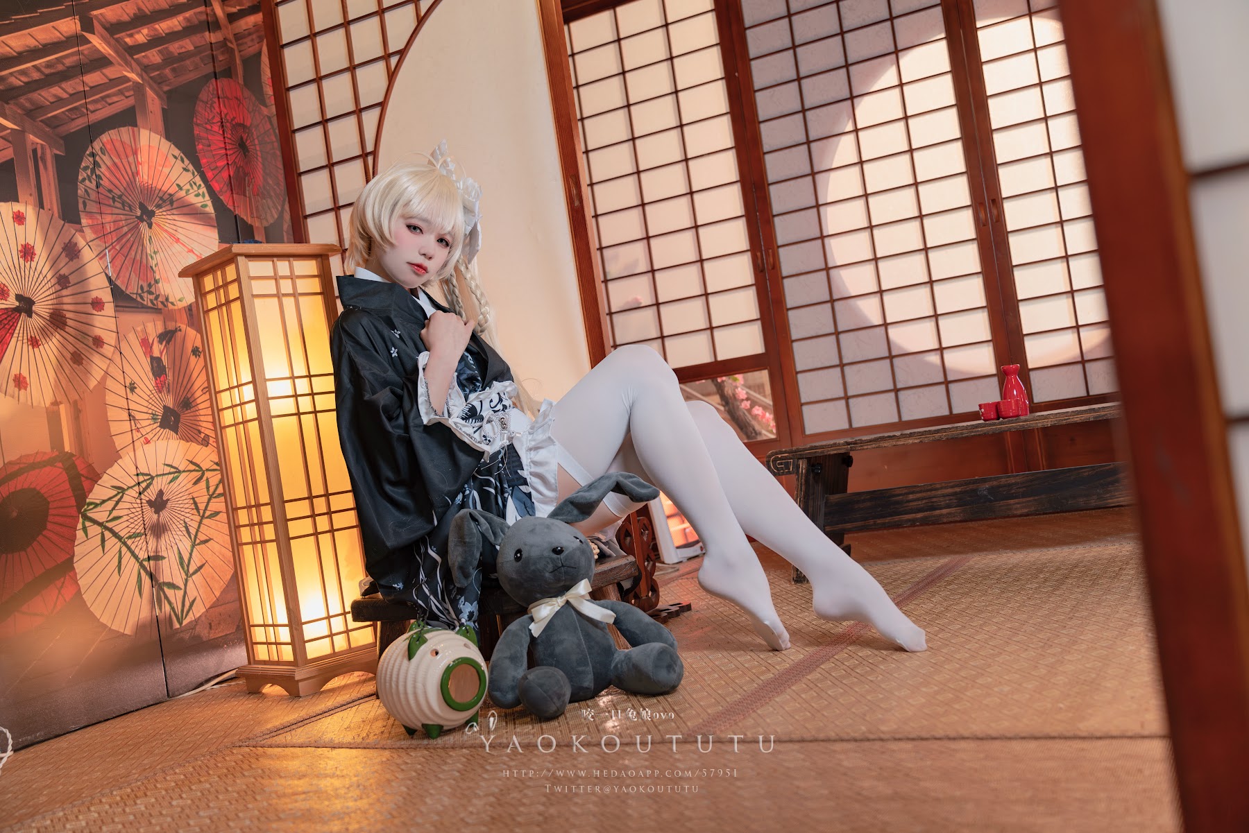 Coser@黏黏团子兔 – 六月T3专属特典『穹妹浴衣』 - P10