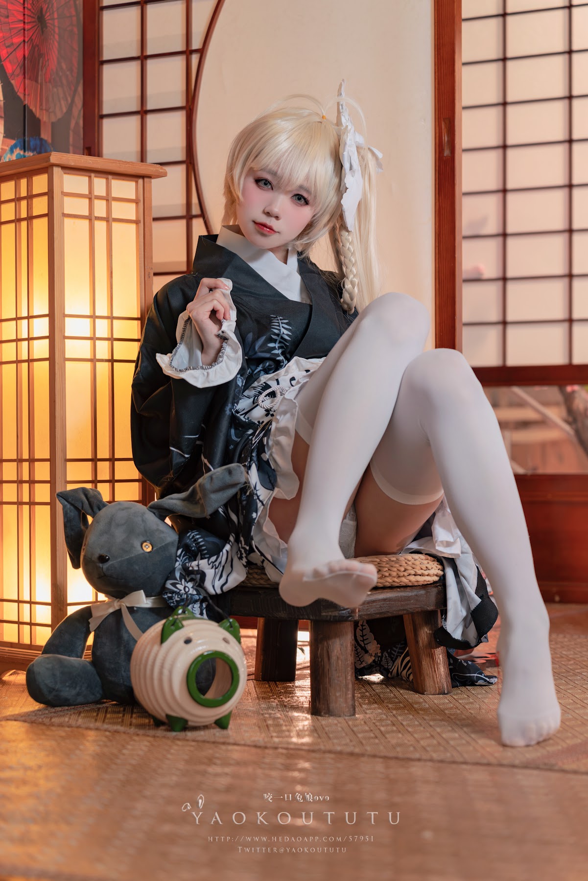 Coser@黏黏团子兔 – 六月T3专属特典『穹妹浴衣』 - P11