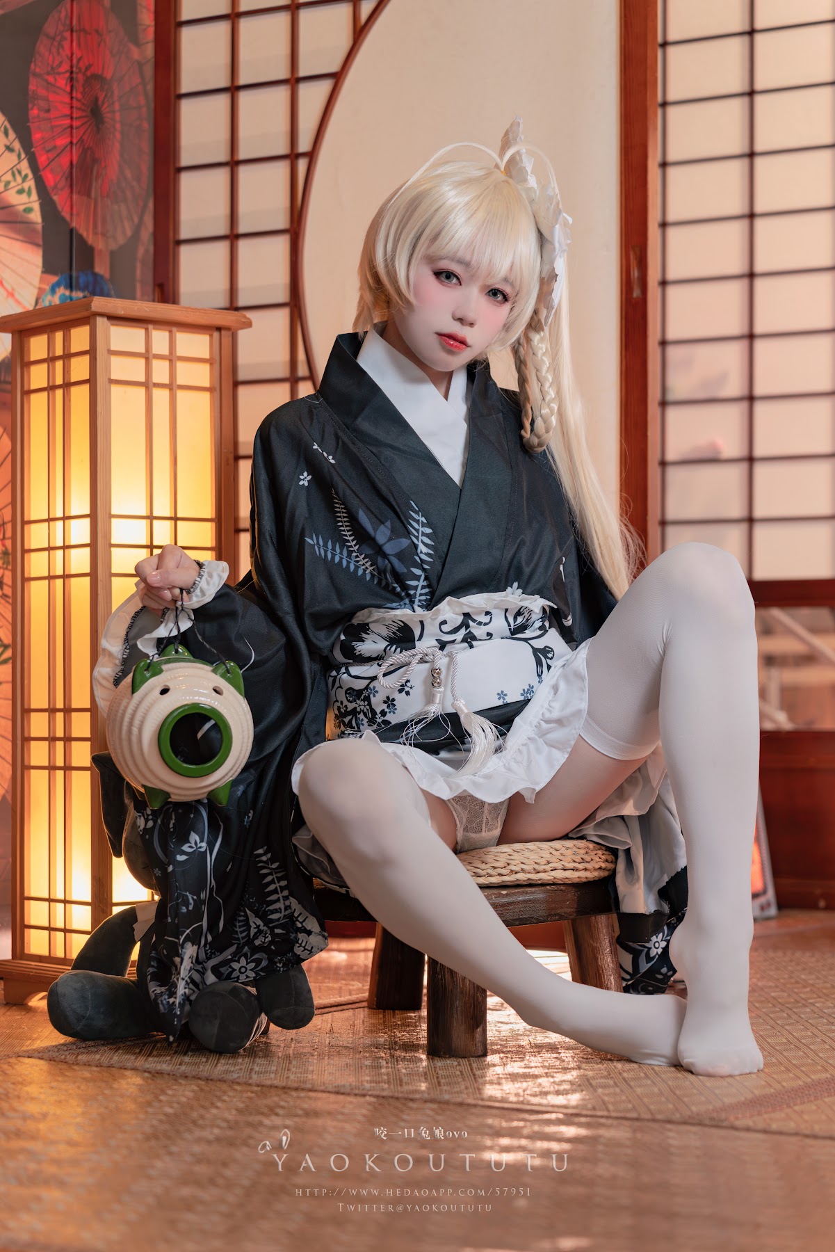 Coser@黏黏团子兔 – 六月T3专属特典『穹妹浴衣』 - P13