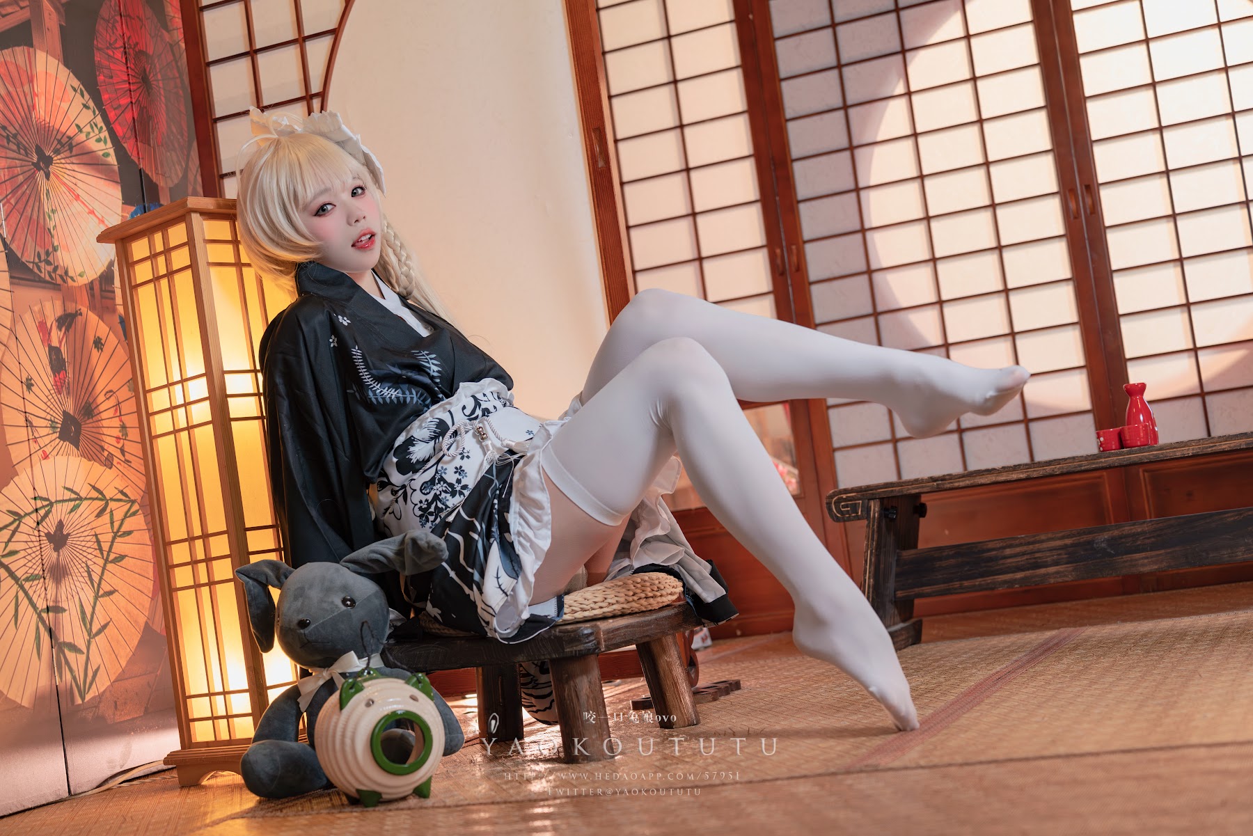 Coser@黏黏团子兔 – 六月T3专属特典『穹妹浴衣』 - P14