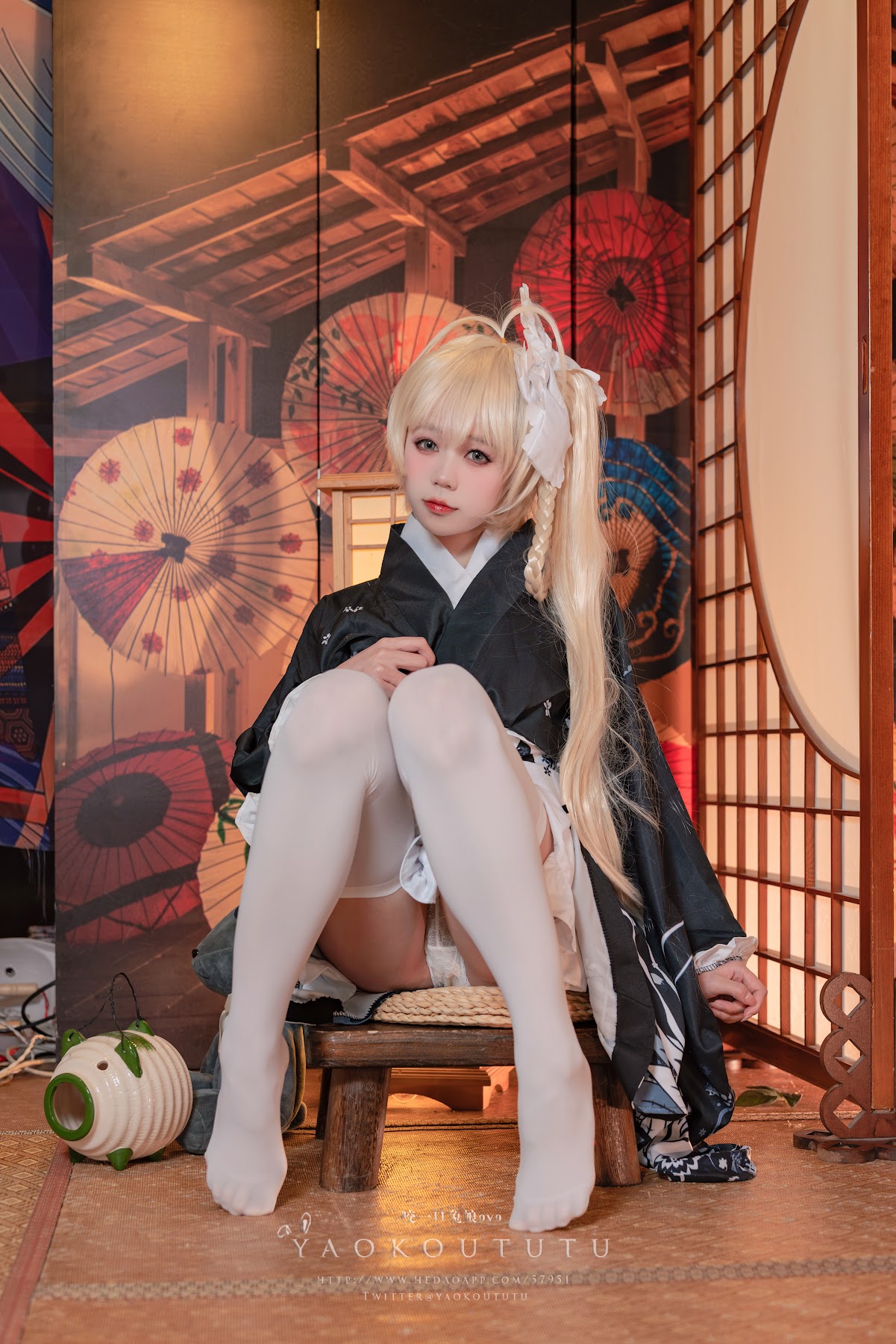 Coser@黏黏团子兔 – 六月T3专属特典『穹妹浴衣』 - P15