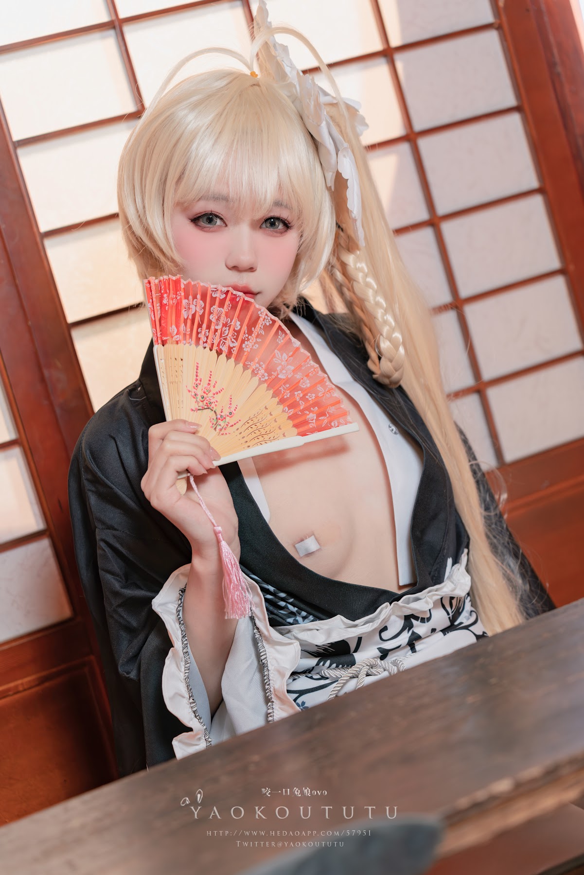 Coser@黏黏团子兔 – 六月T3专属特典『穹妹浴衣』 - P22
