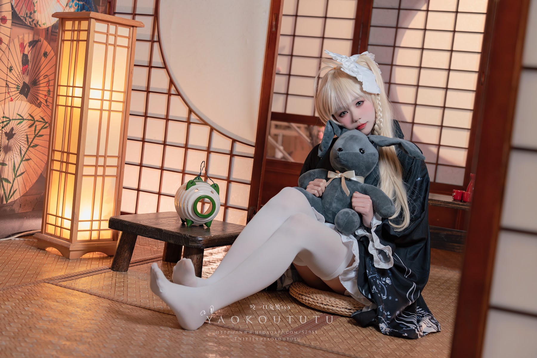 Coser@黏黏团子兔 – 六月T3专属特典『穹妹浴衣』 - P2