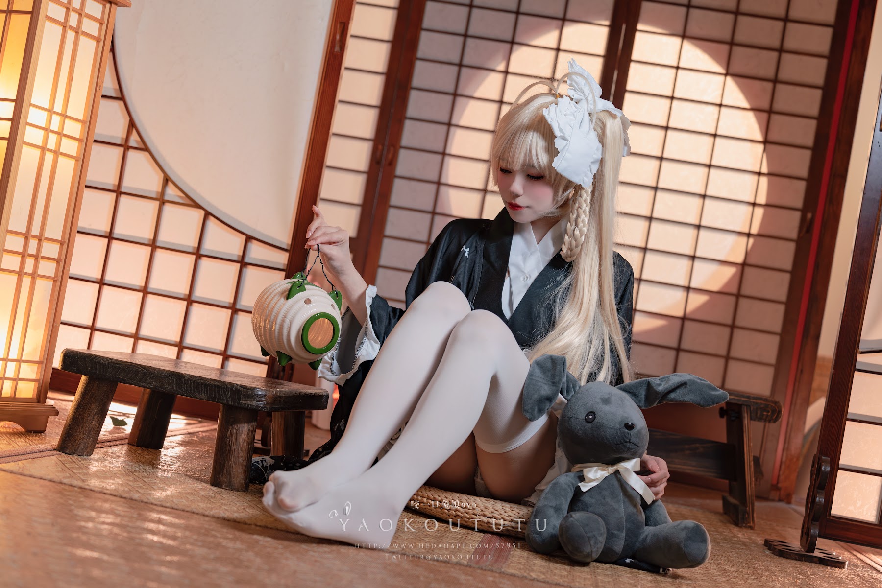 Coser@黏黏团子兔 – 六月T3专属特典『穹妹浴衣』 - P3