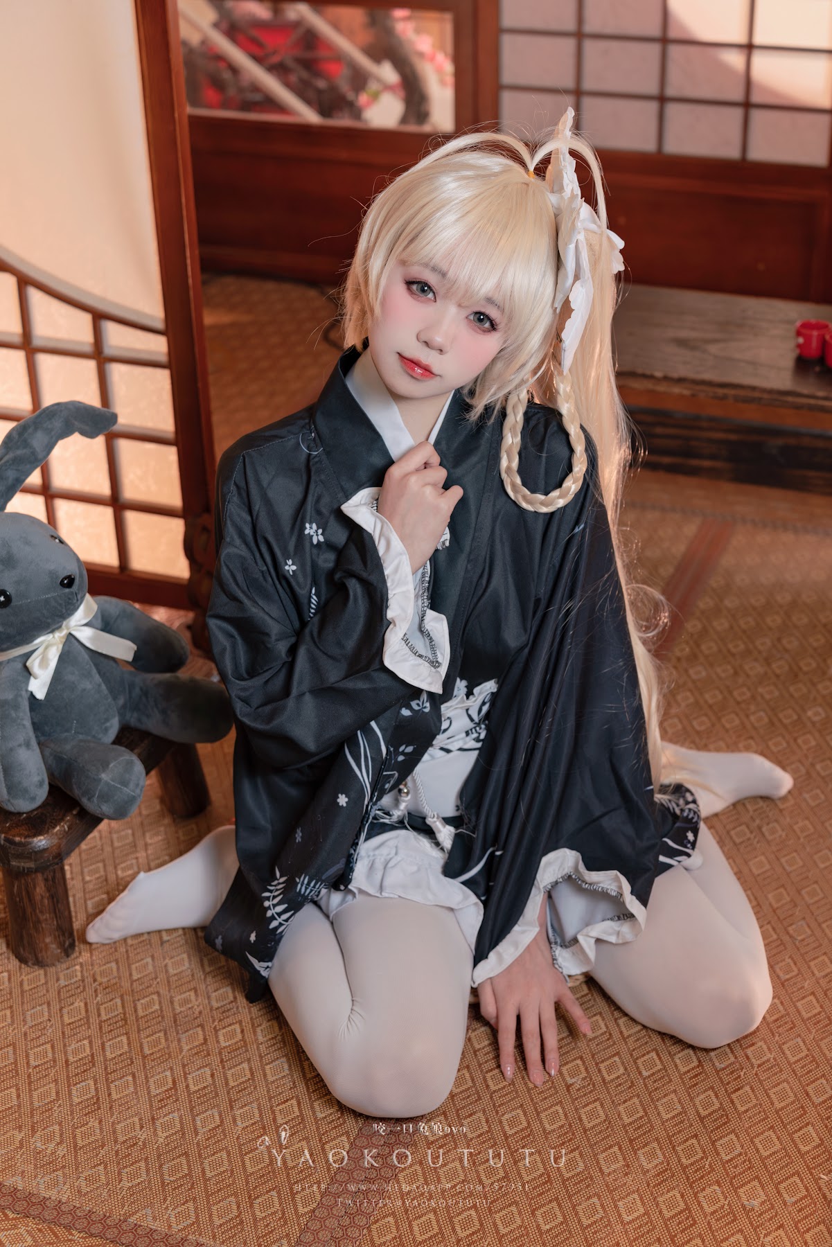 Coser@黏黏团子兔 – 六月T3专属特典『穹妹浴衣』 - P8