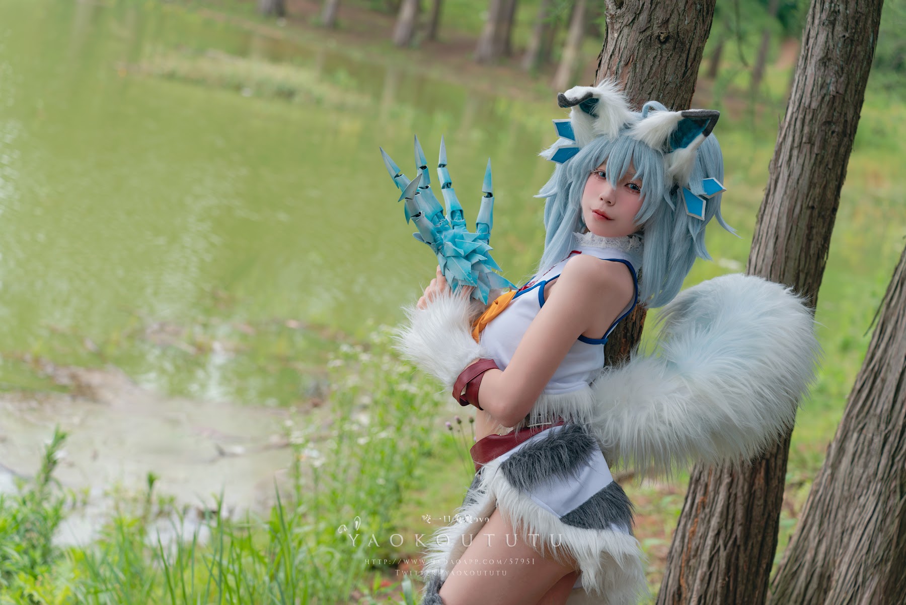 Coser@黏黏团子兔 – 六月订阅『刹那抓住了未来』小剧场 - P1