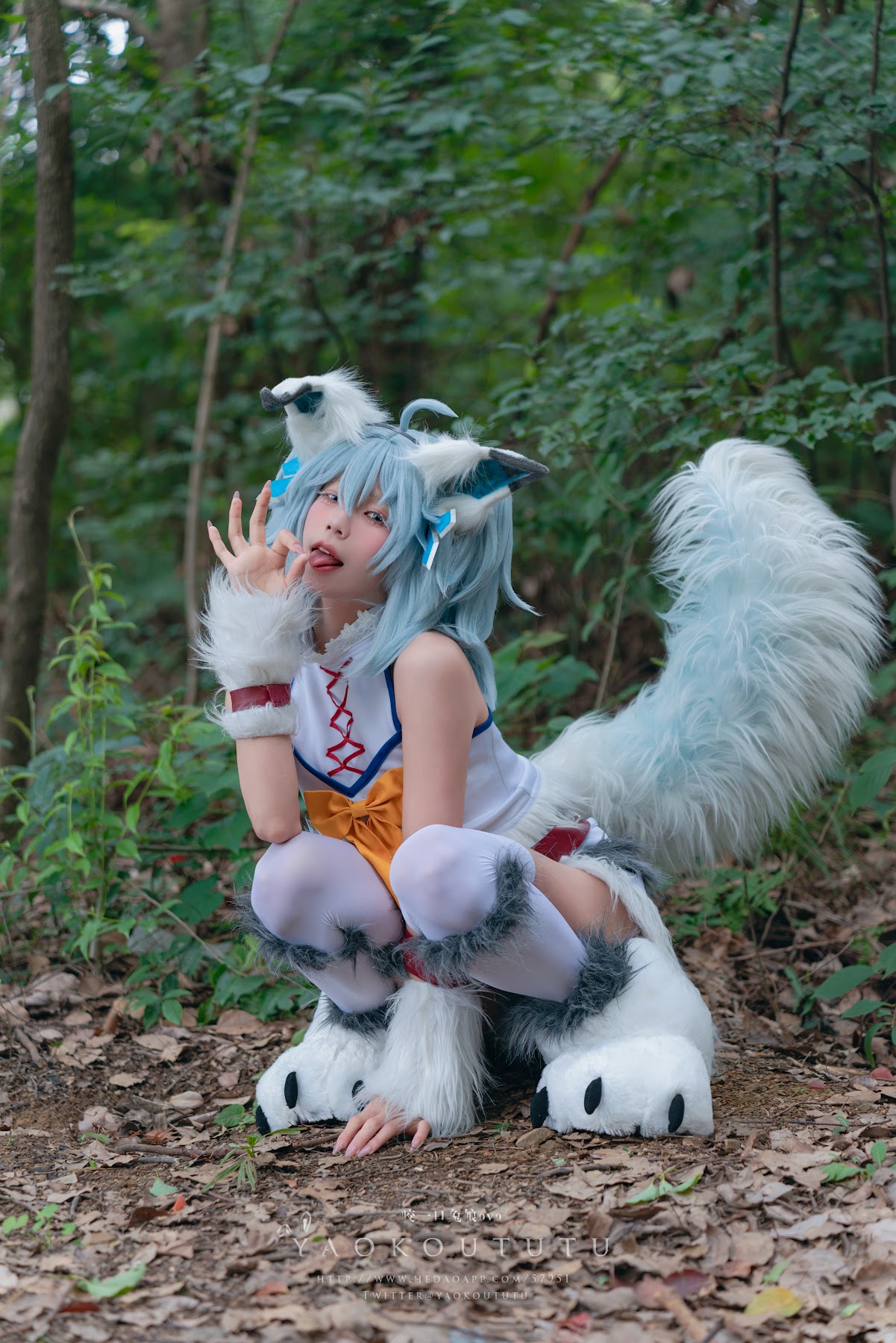 Coser@黏黏团子兔 – 六月订阅『刹那抓住了未来』小剧场 - P24