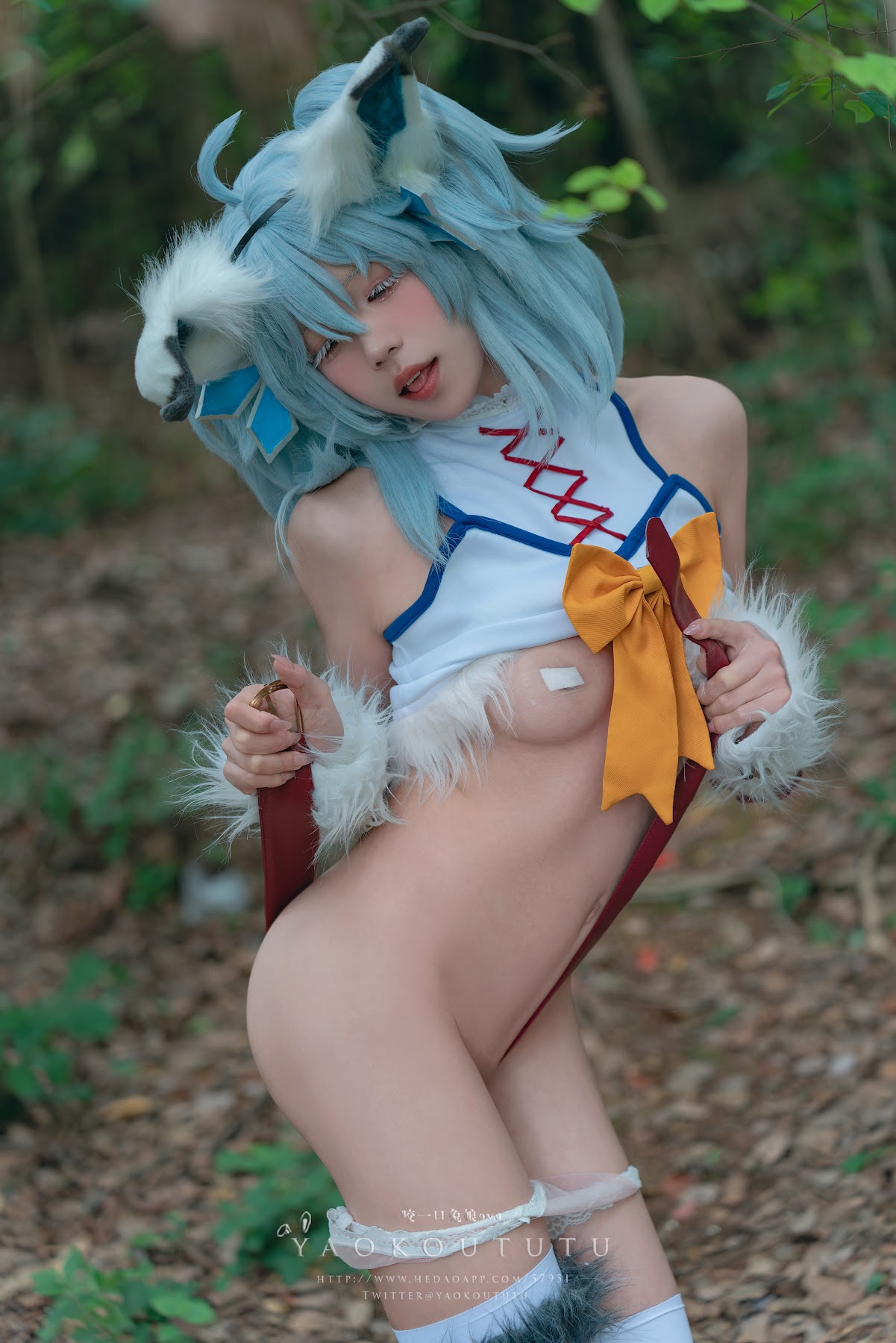 Coser@黏黏团子兔 – 六月订阅『刹那抓住了未来』小剧场 - P42