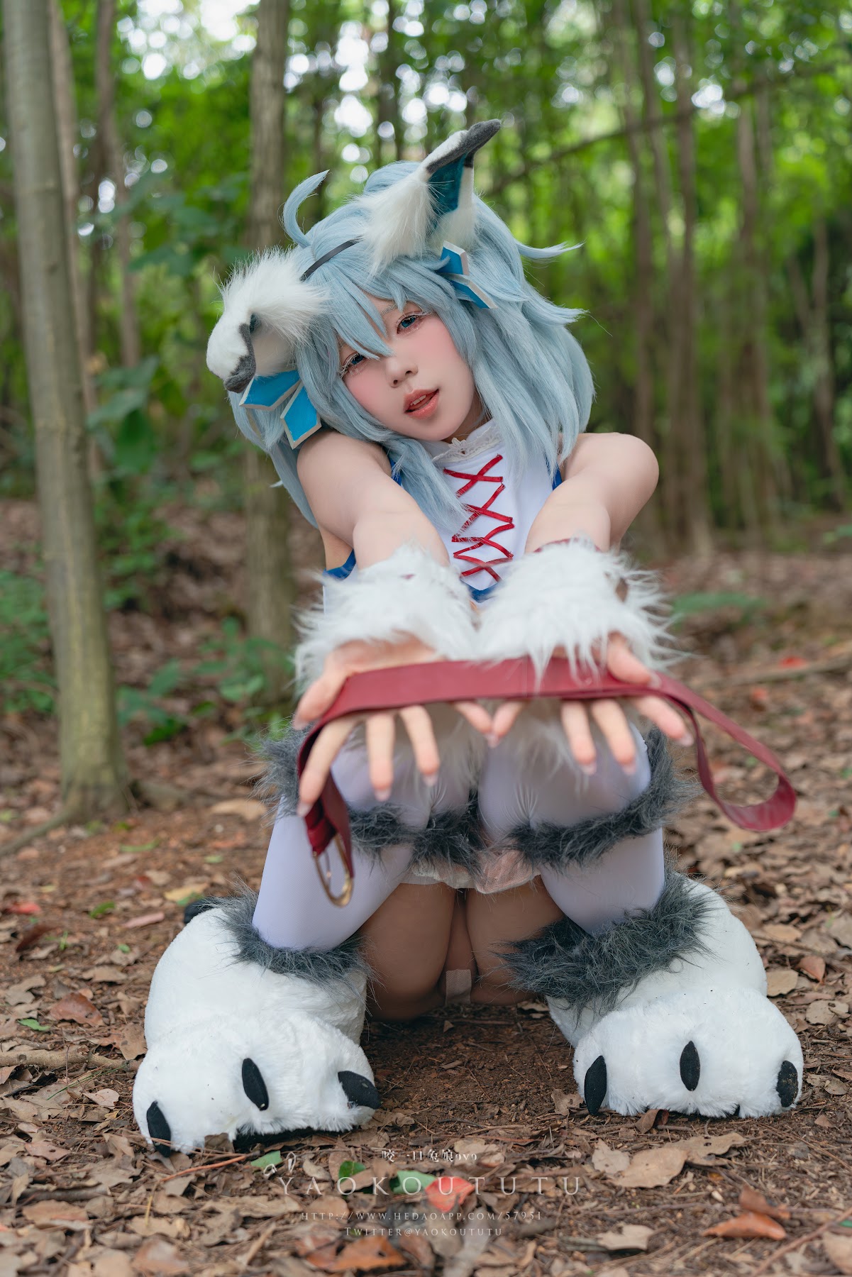 Coser@黏黏团子兔 – 六月订阅『刹那抓住了未来』小剧场 - P44