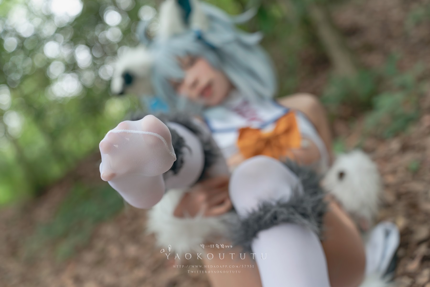 Coser@黏黏团子兔 – 六月订阅『刹那抓住了未来』小剧场 - P47