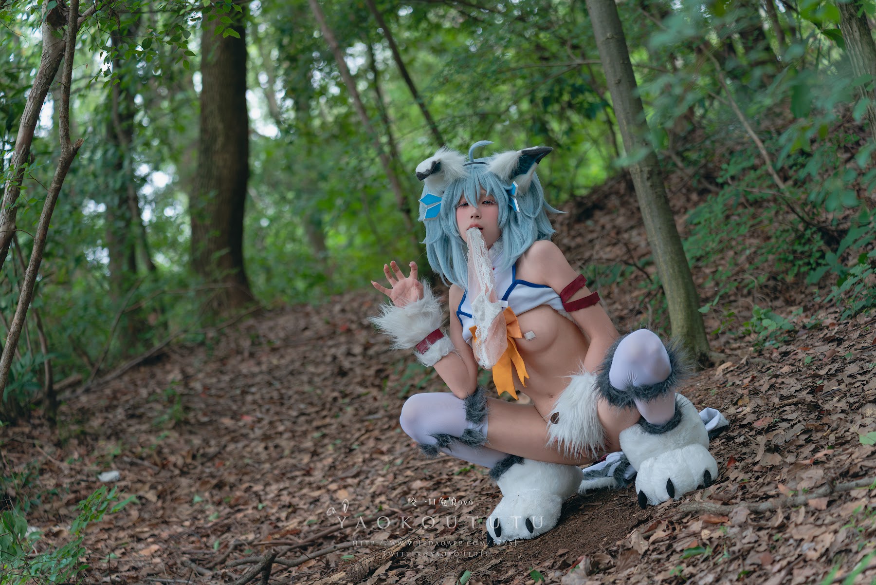 Coser@黏黏团子兔 – 六月订阅『刹那抓住了未来』小剧场 - P52