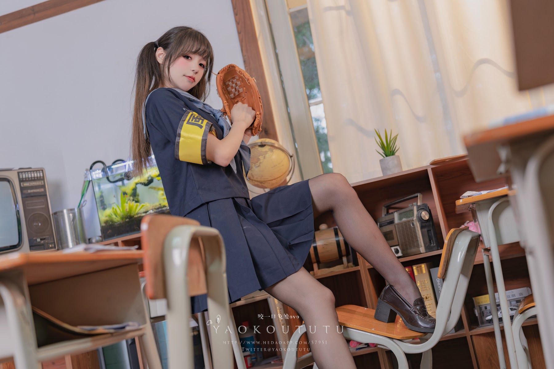 Coser@黏黏团子兔 – 六月订阅『学生会长竞选中』脸红的思春期 - P3